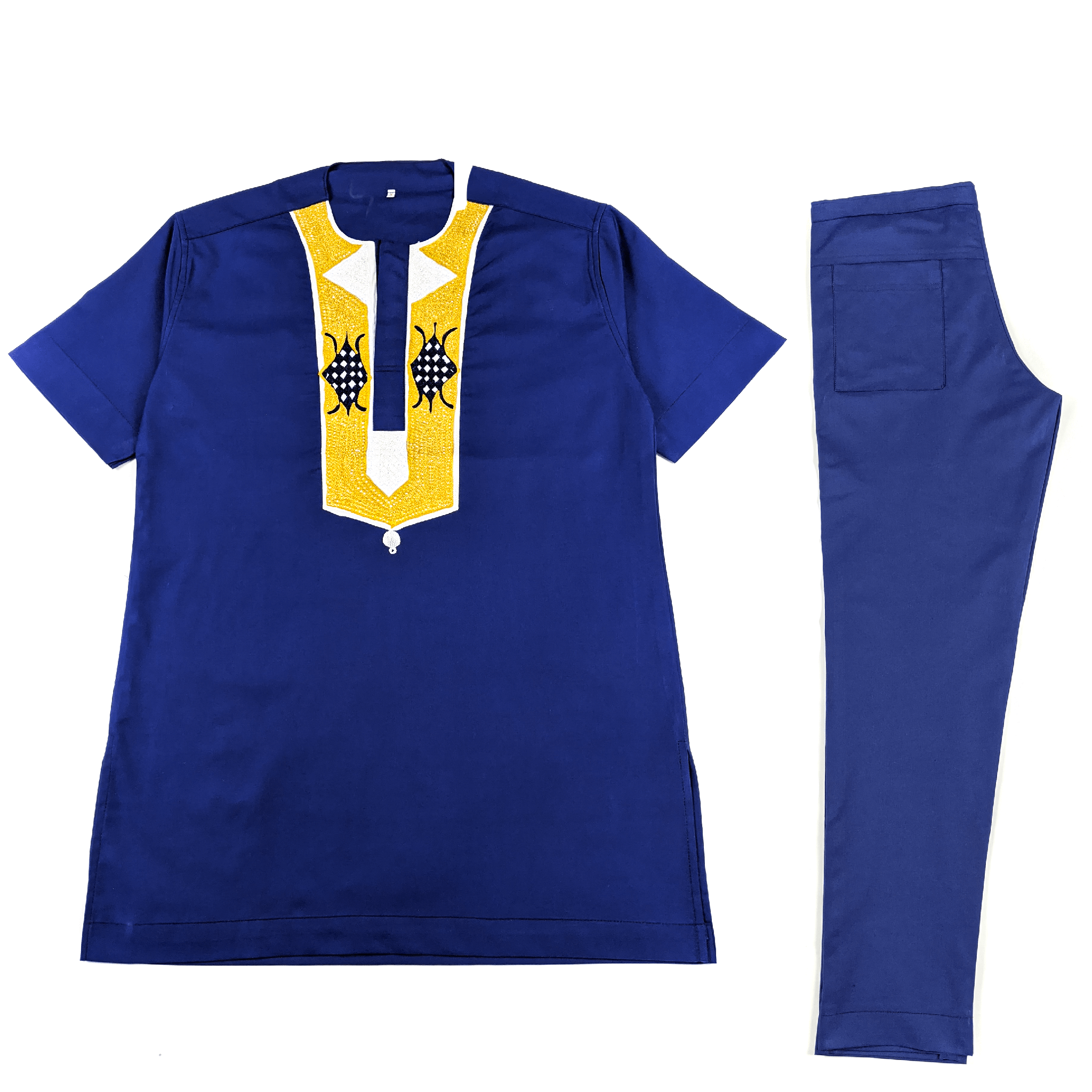 Blue Short Sleeve Set