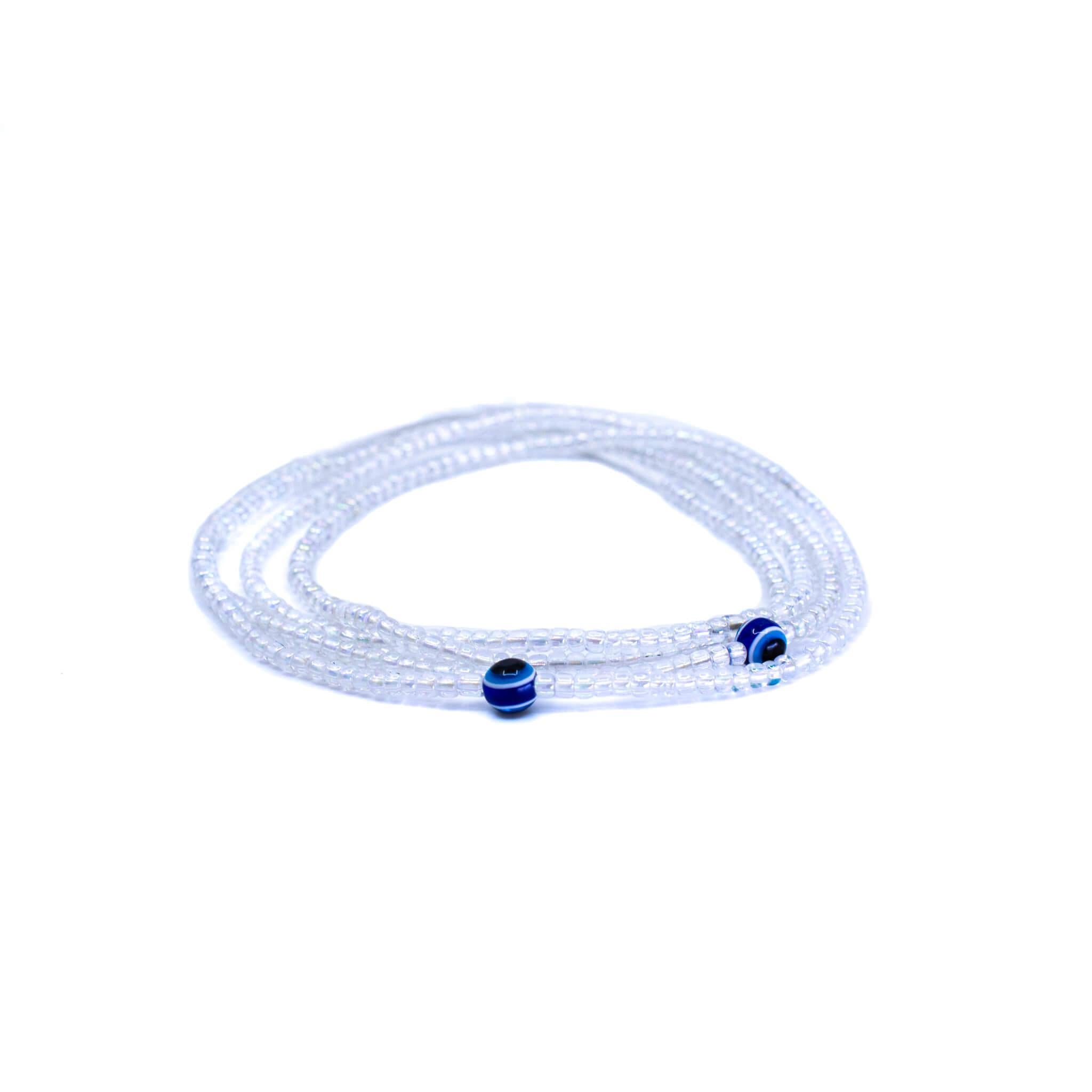 Silver African Waist Beads