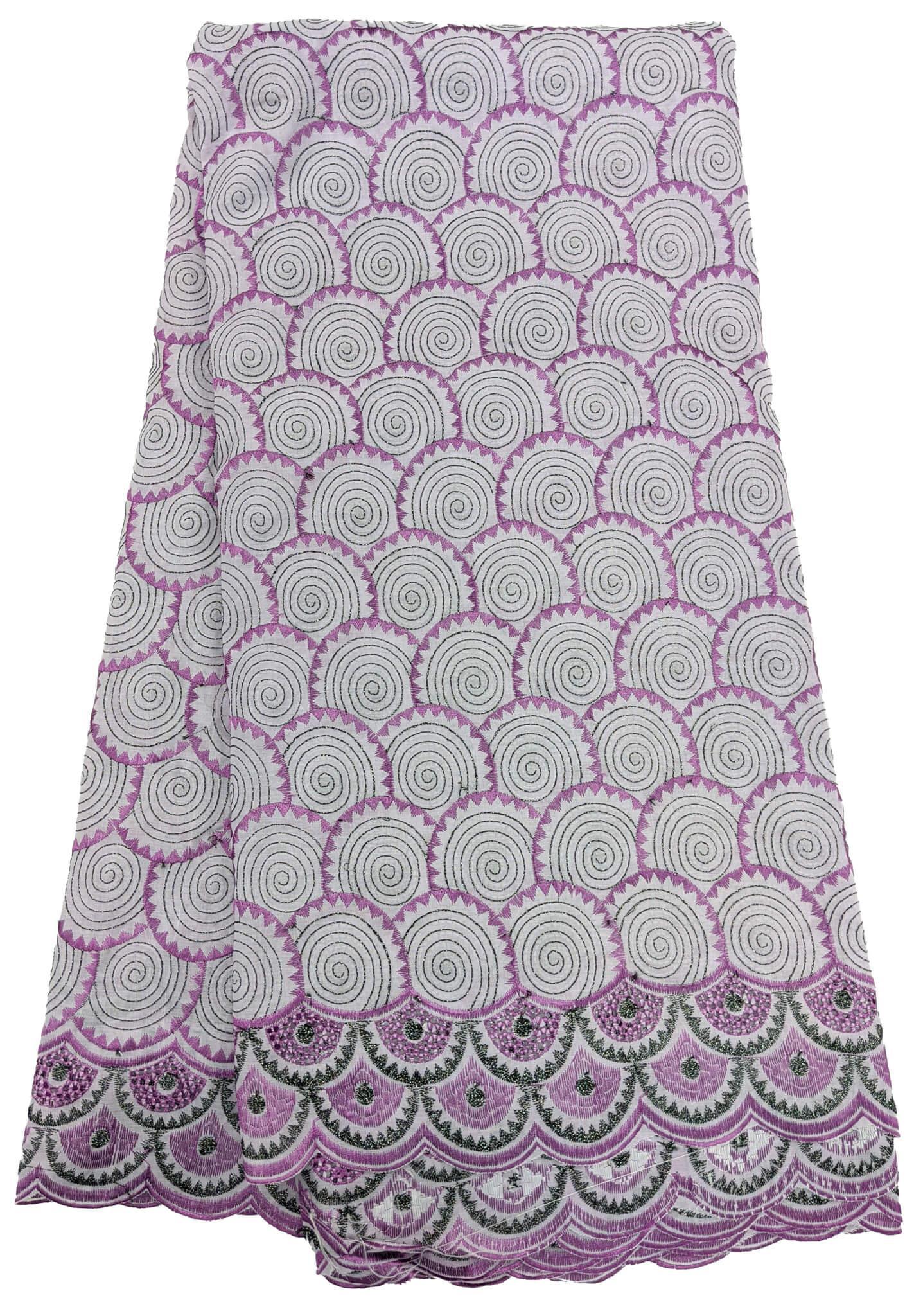 Purple Cotton Lace