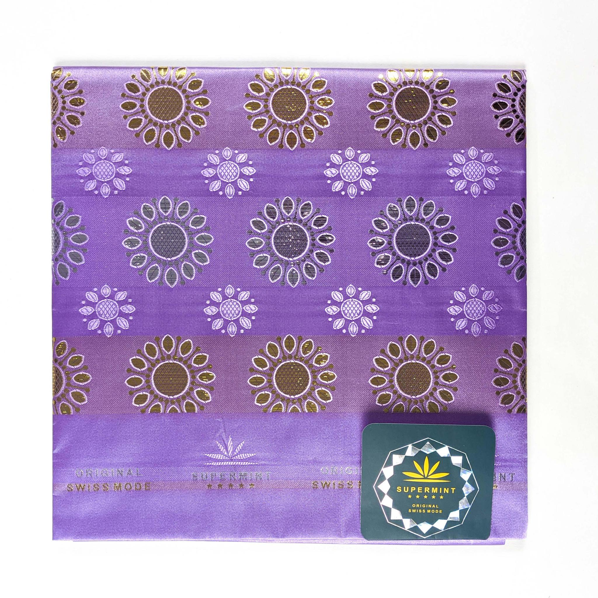 Purple Supermint Gele