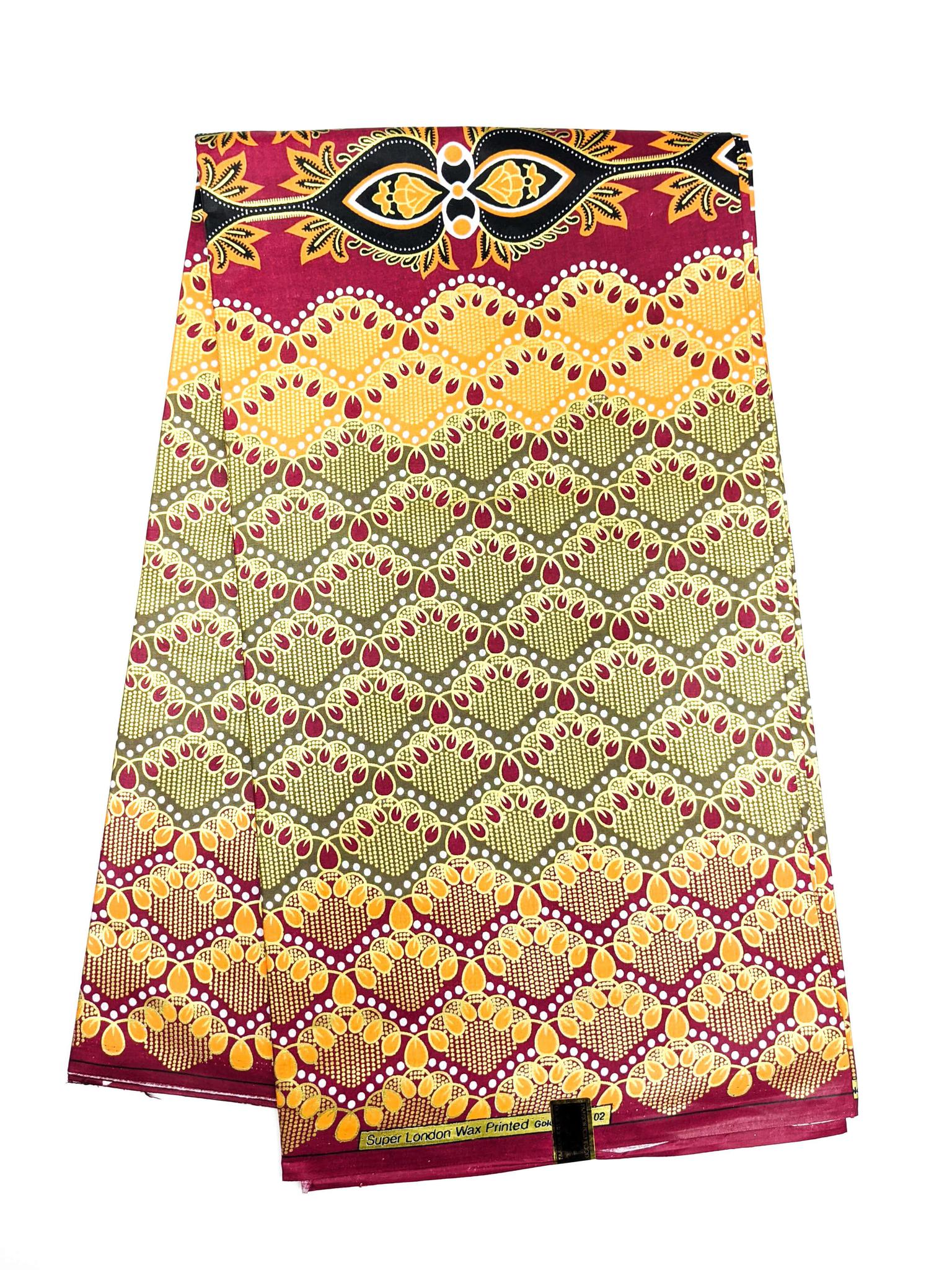 African Print Hollywood Dutch Wax F89