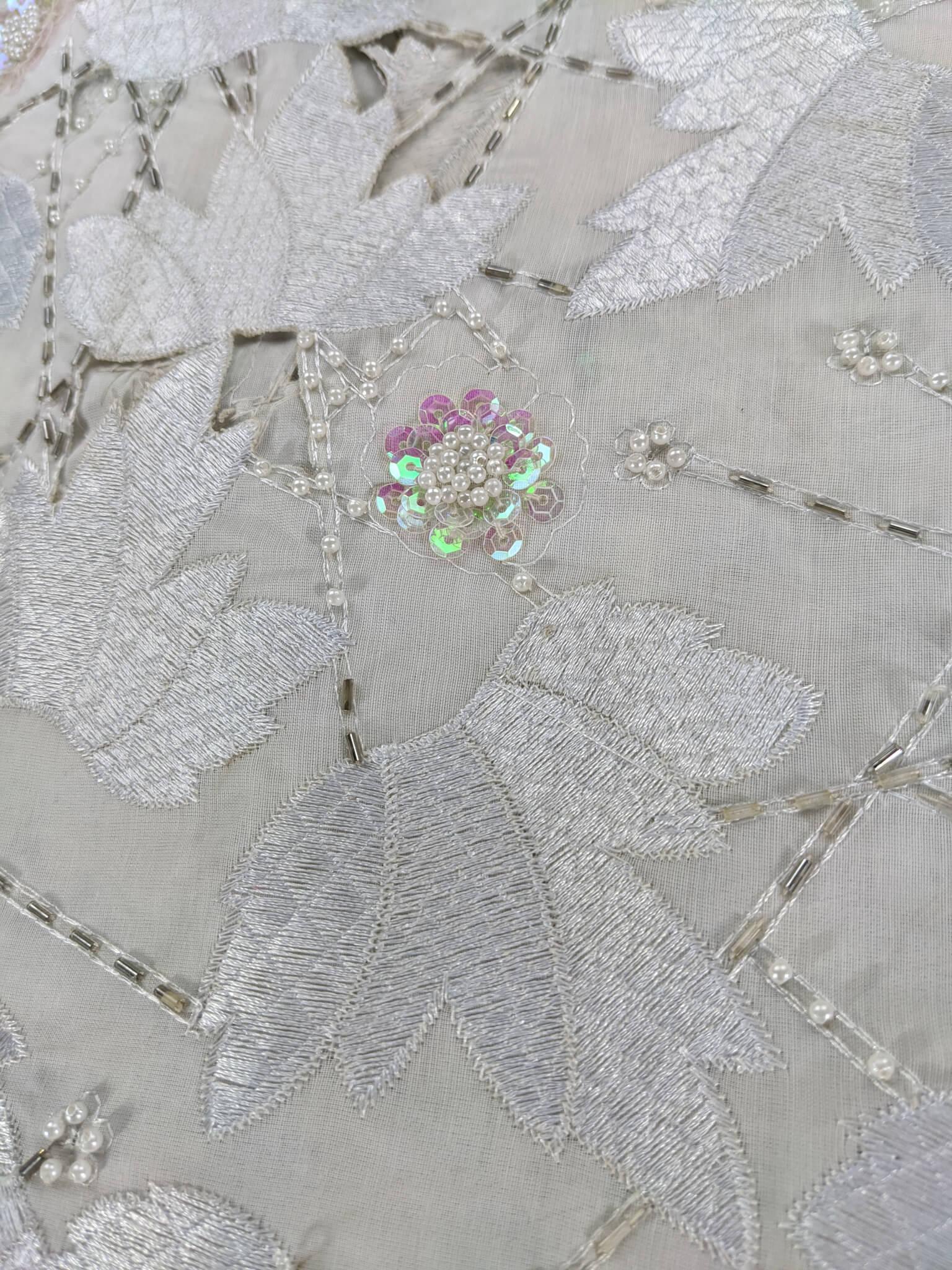 White Voile Cotton Lace