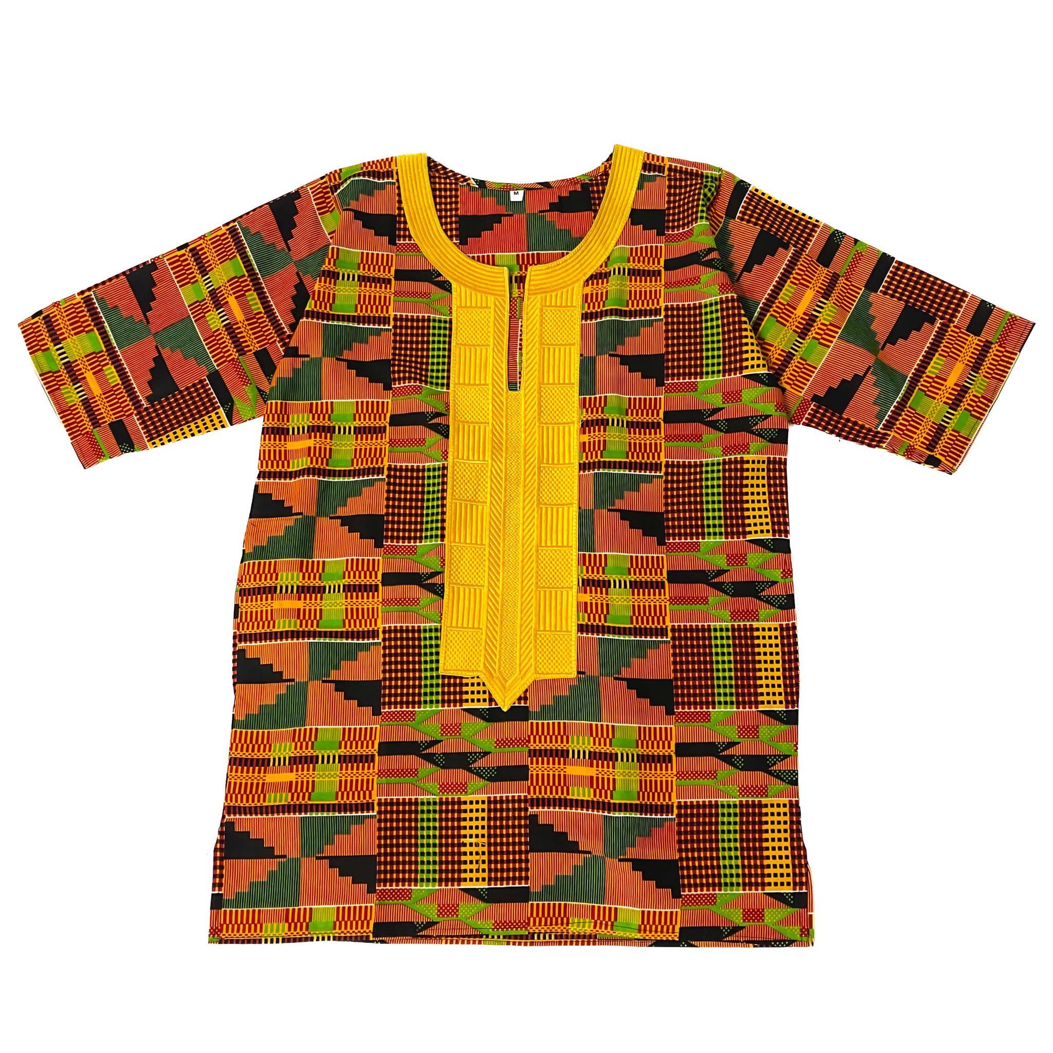 Embroidered Kente Set