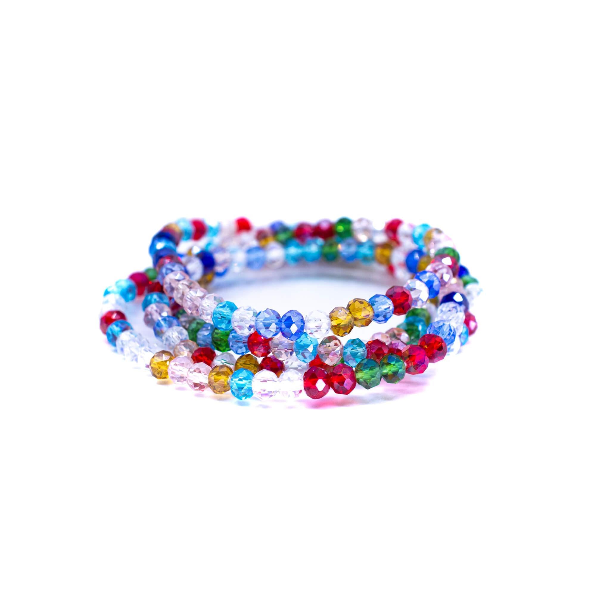 Multicolored African Waist Beads