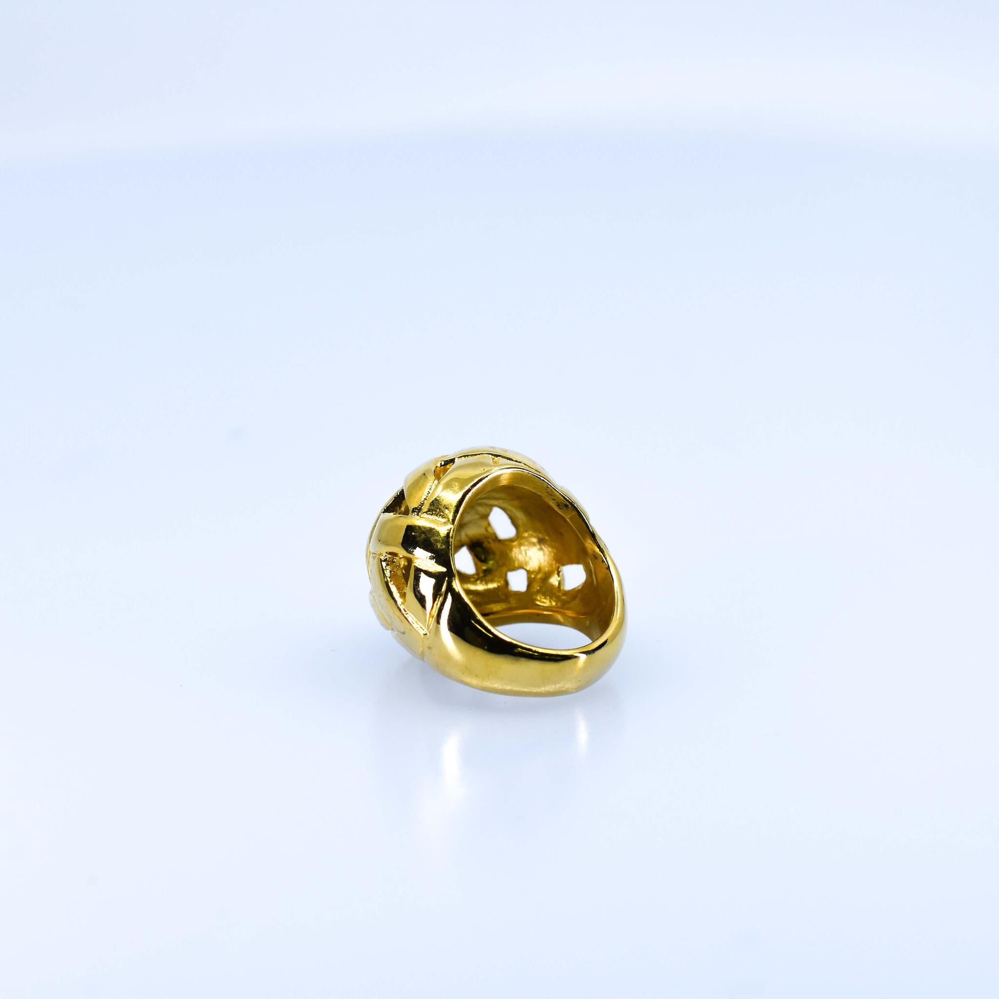 Women’s Gold Interwoven Ring