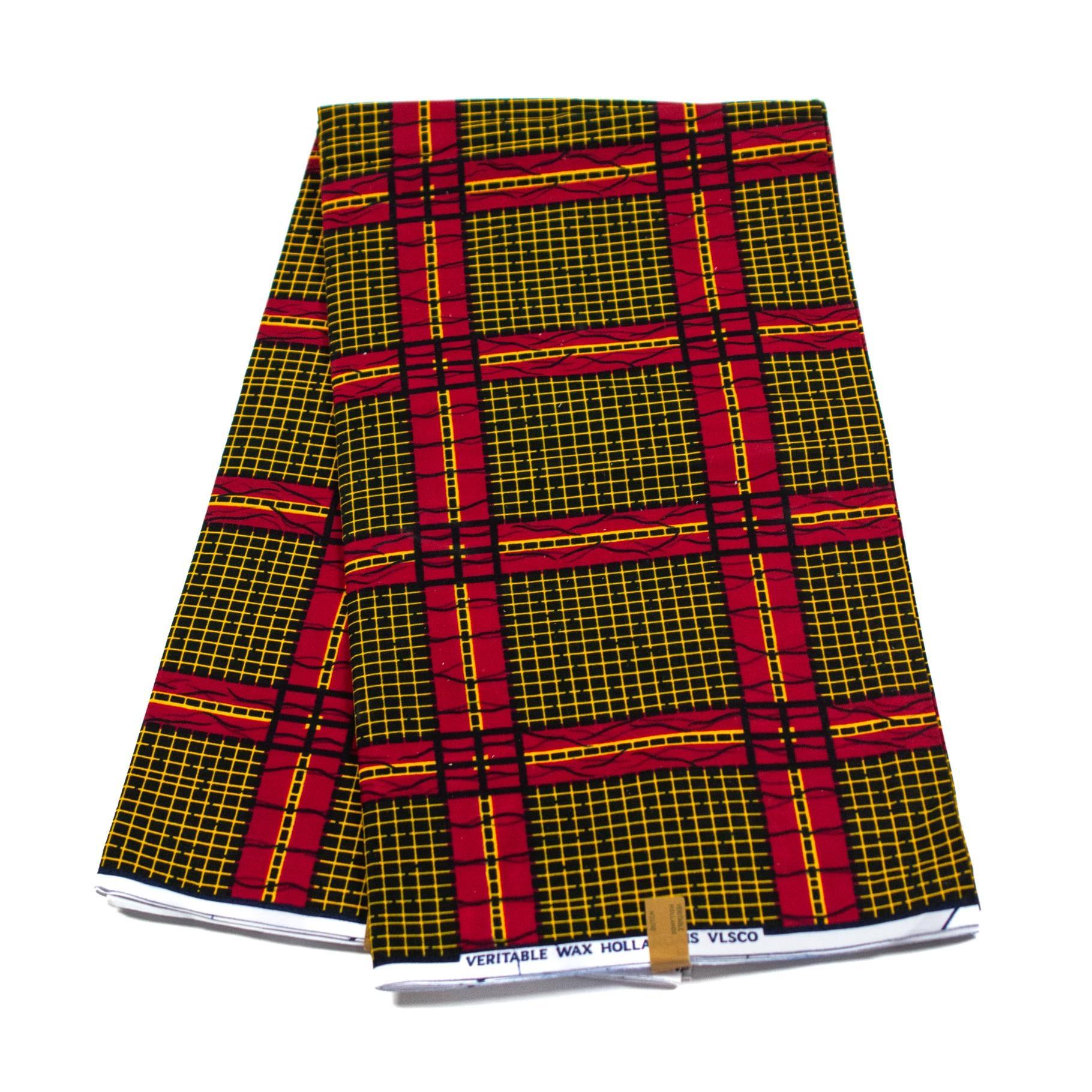 Green & Red Igbo Ankara