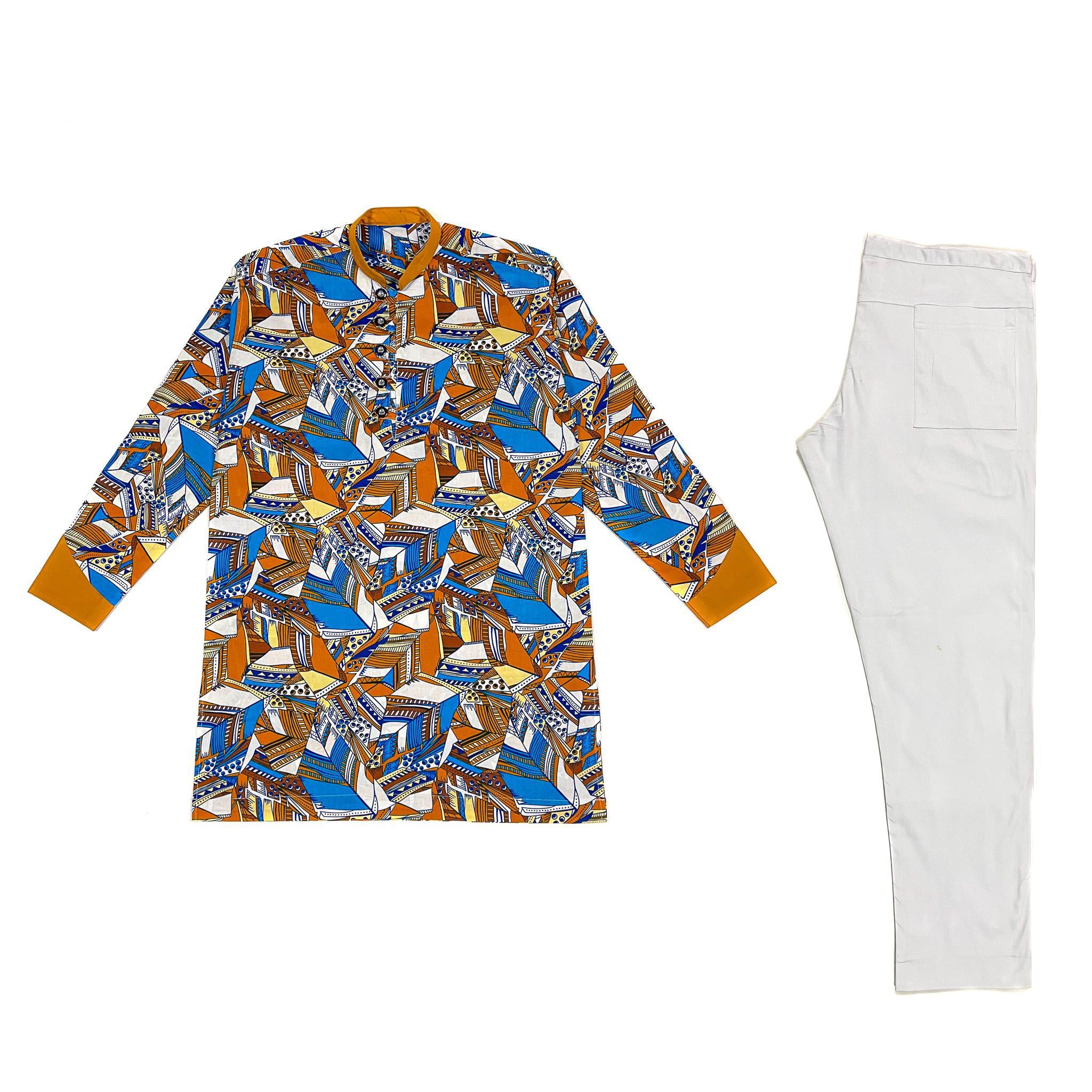 Ankara Long Sleeve Set