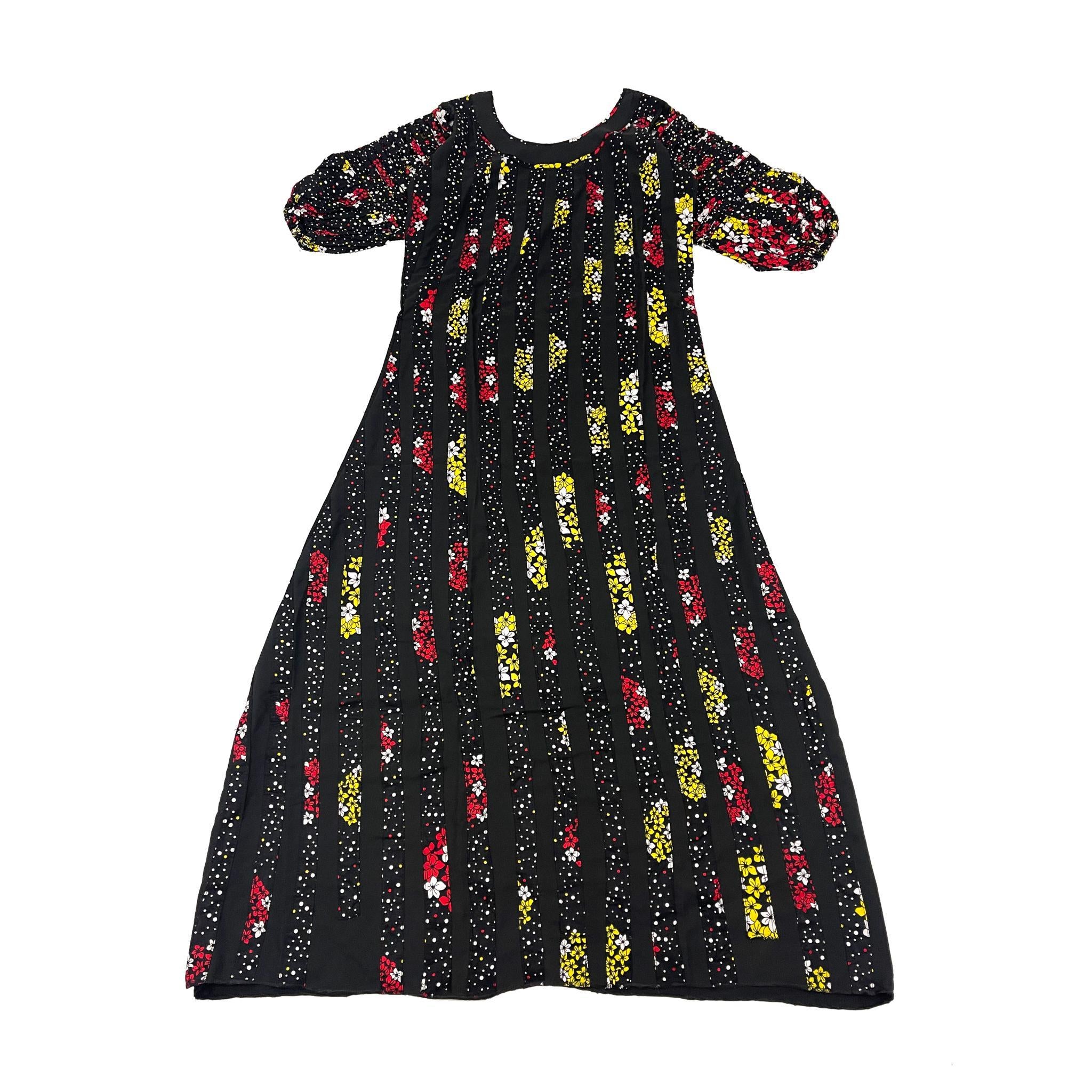 Women's Ankara & Cotton Mix Dress