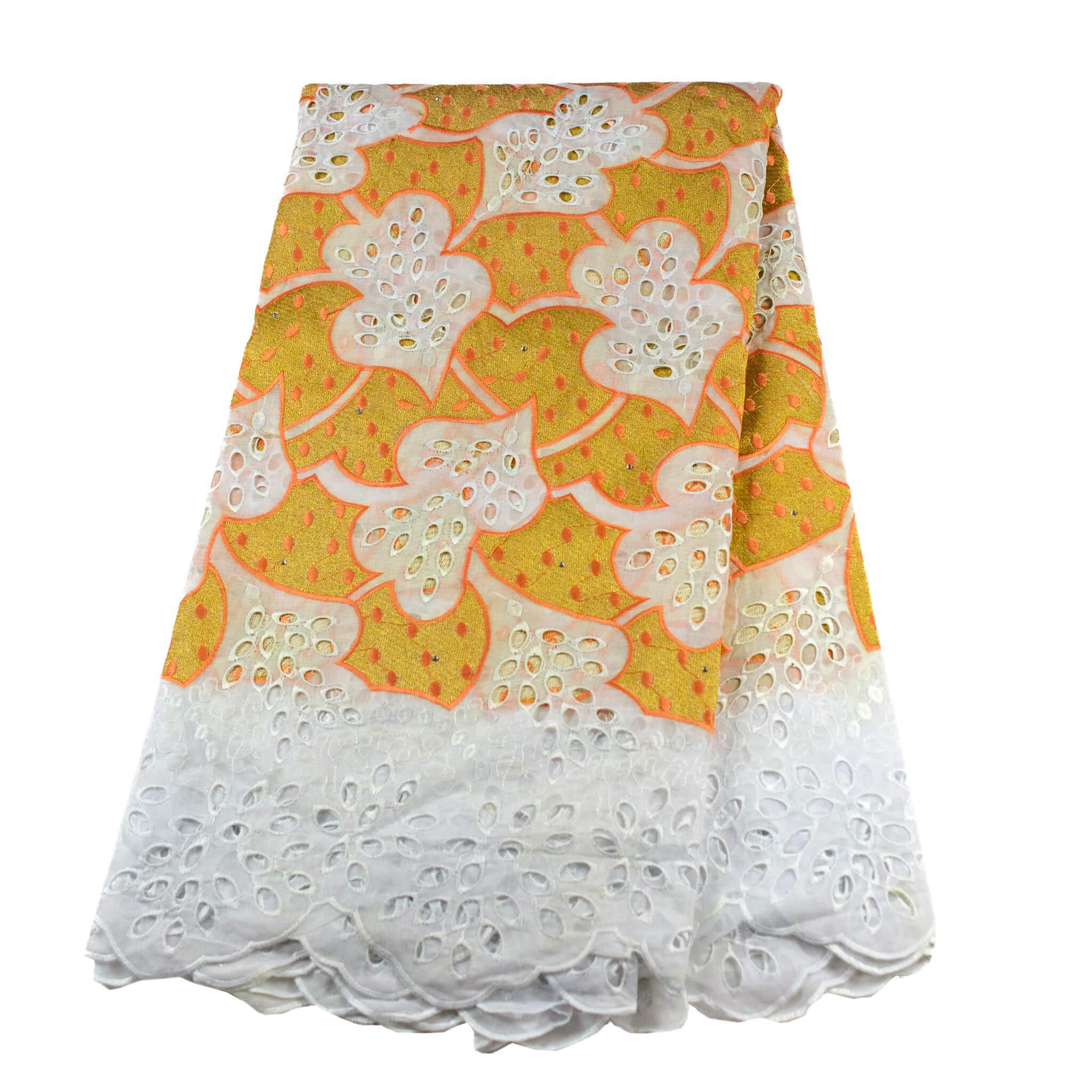 White Cotton Dry Lace