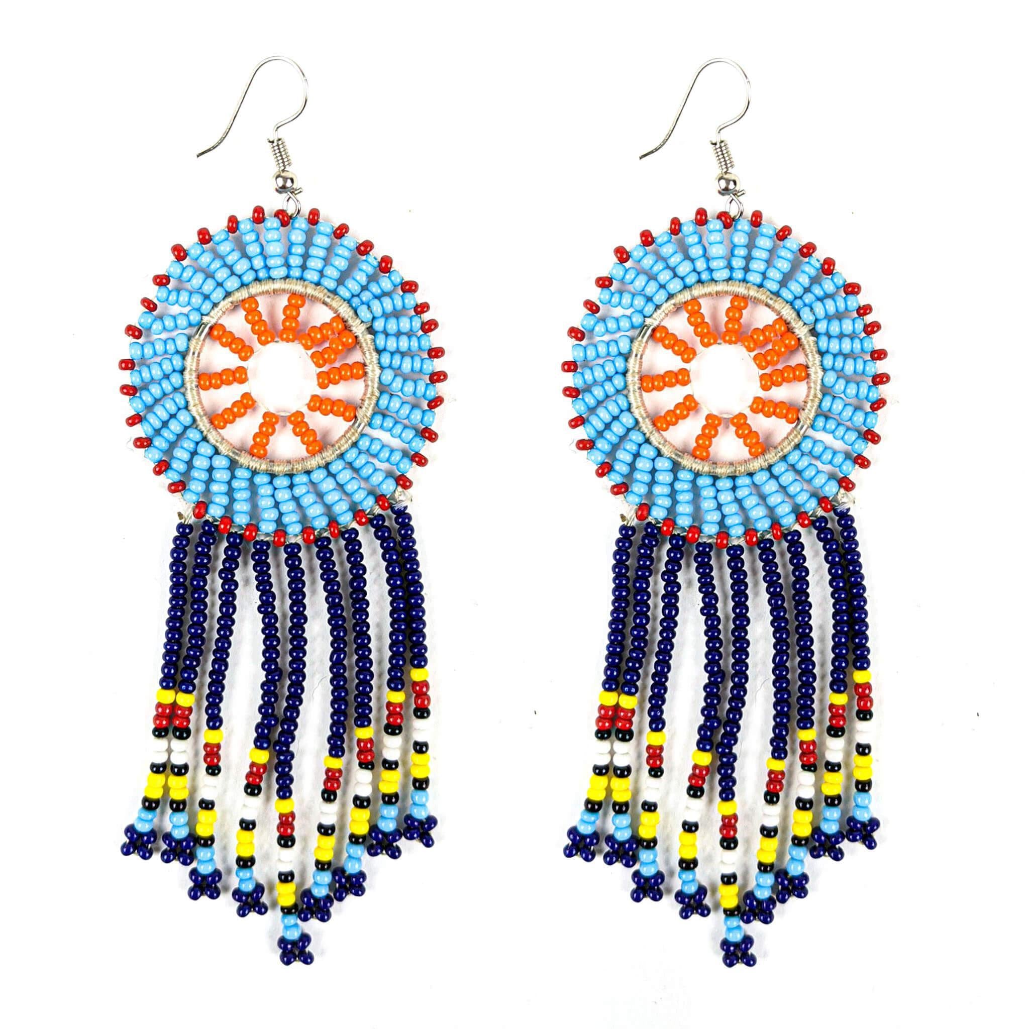 Handmade Maasai Beaded Earrings