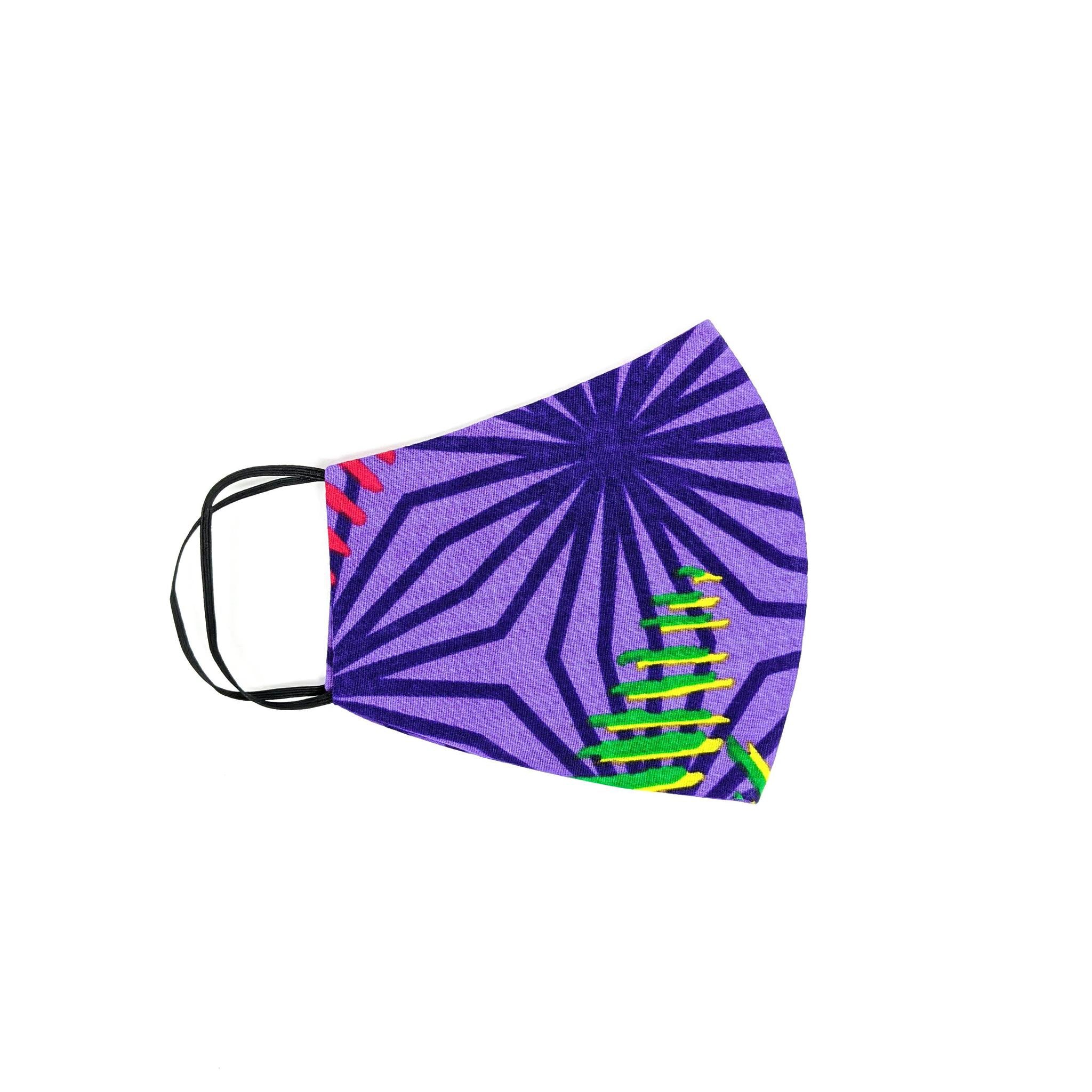 Ankara Face Mask with Disposal Filters