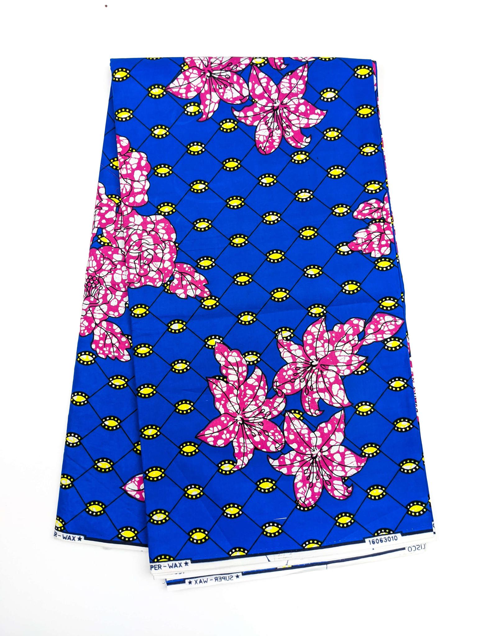 African Print Hollywood Dutch Wax F100