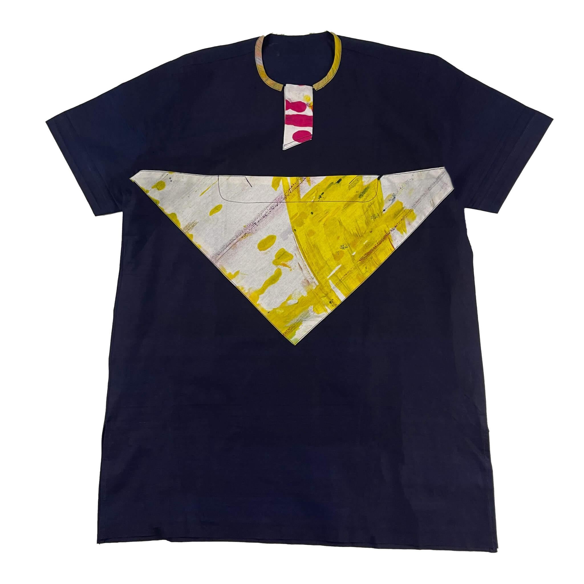 Men's Tye & Dye Yellow Top