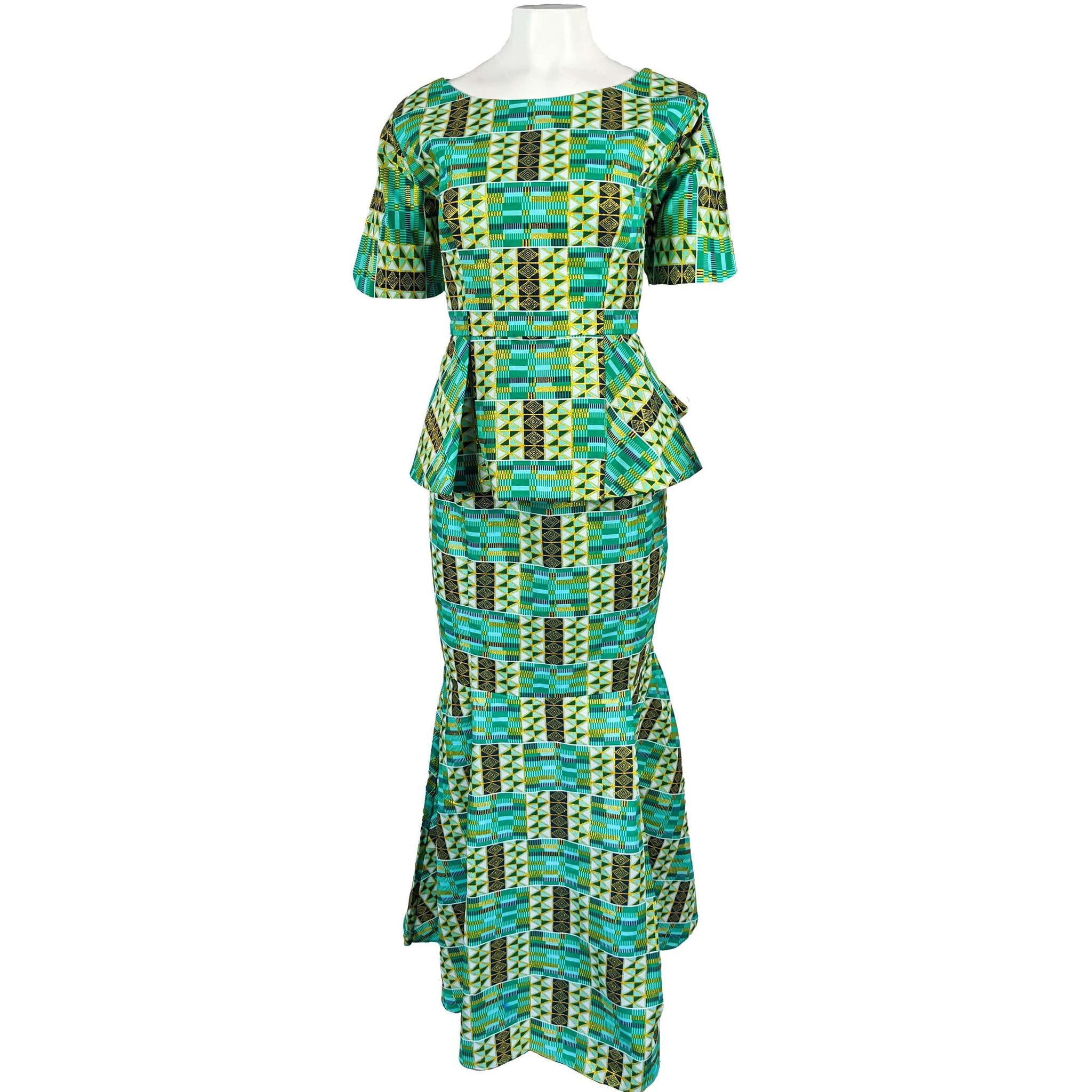 Women's Peplum Wax 2pc Set