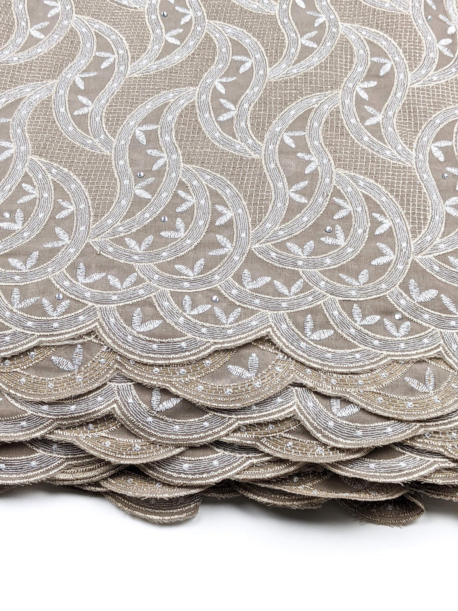 Grey Cotton Lace