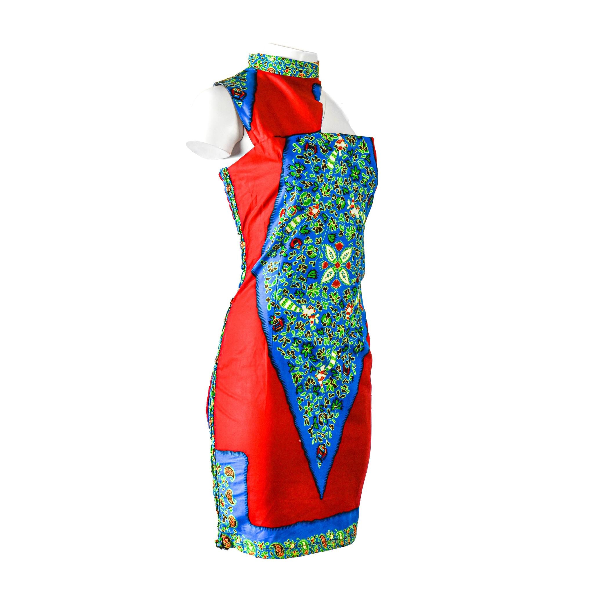Mono-Strap Ankara Dress
