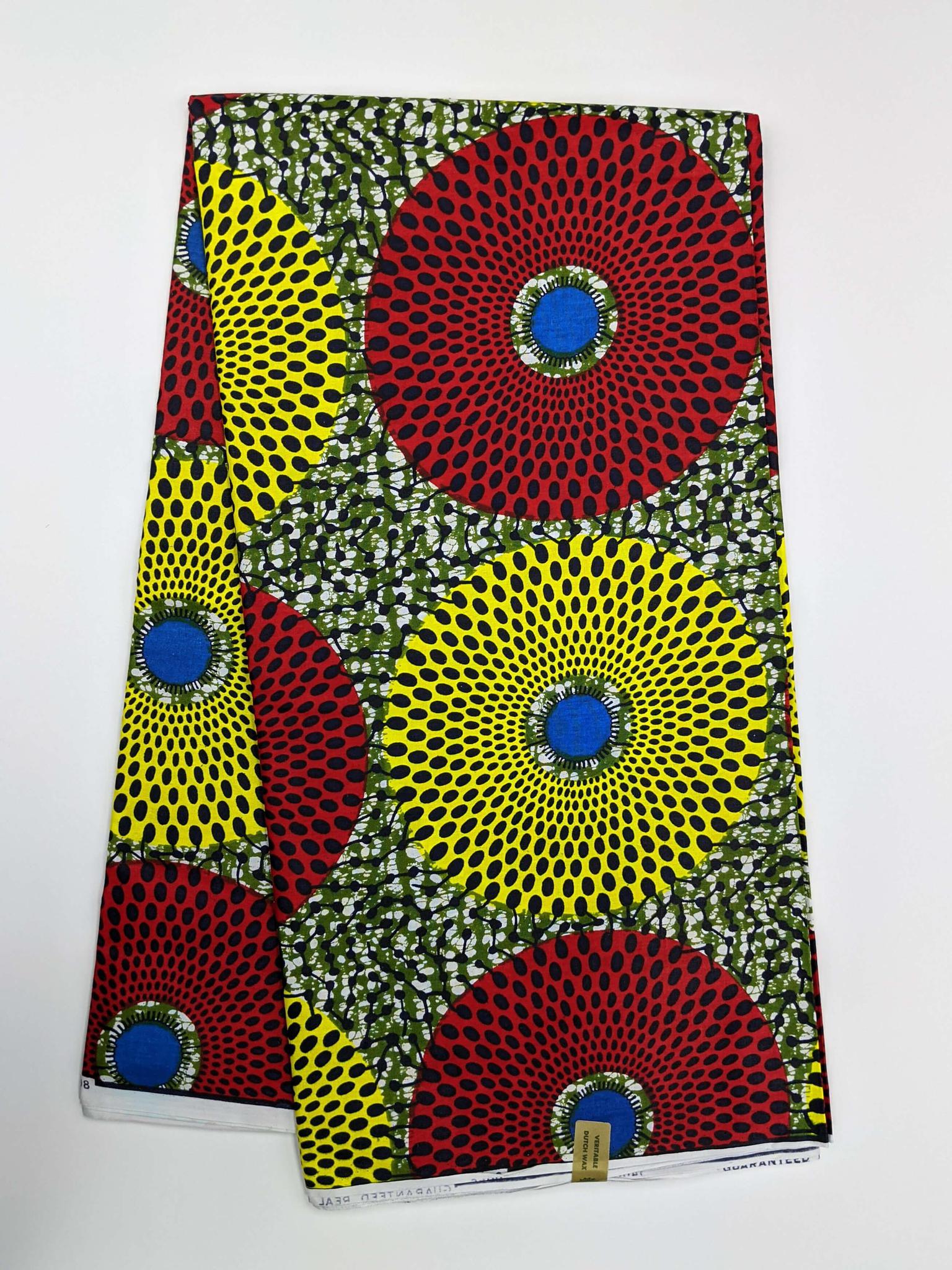 African Print Veritable Dutch Wax F55