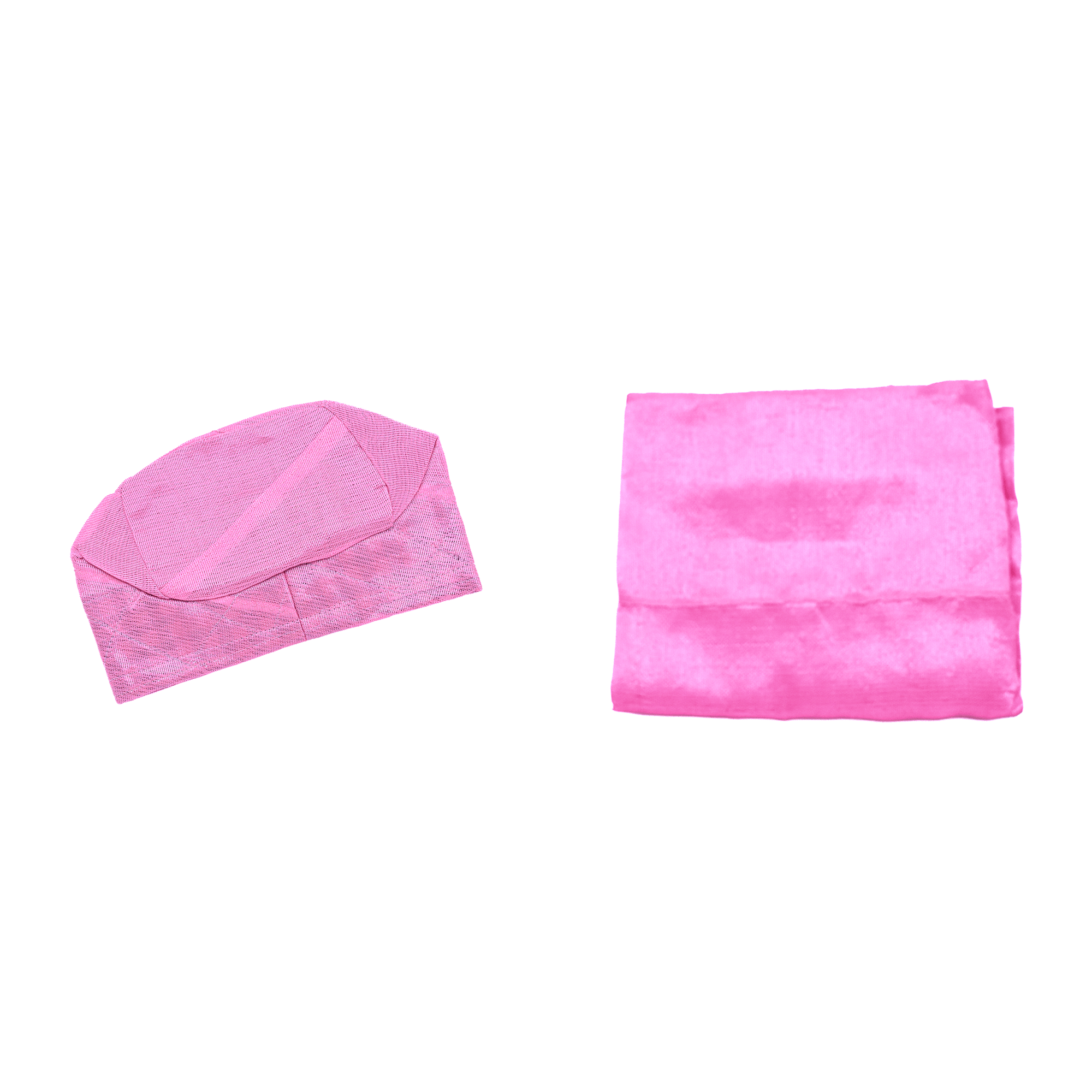 Pink Aso-Oke Cap