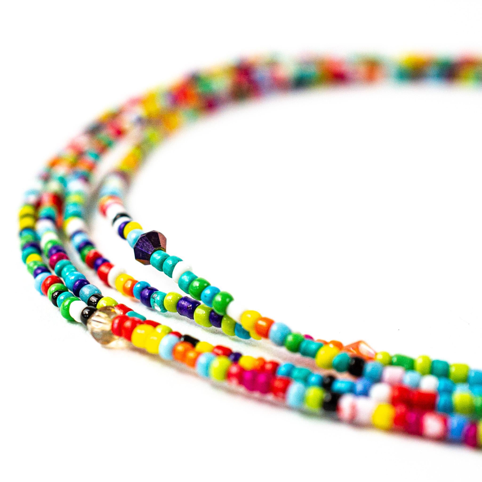 Multicolored Clasp Waist Beads