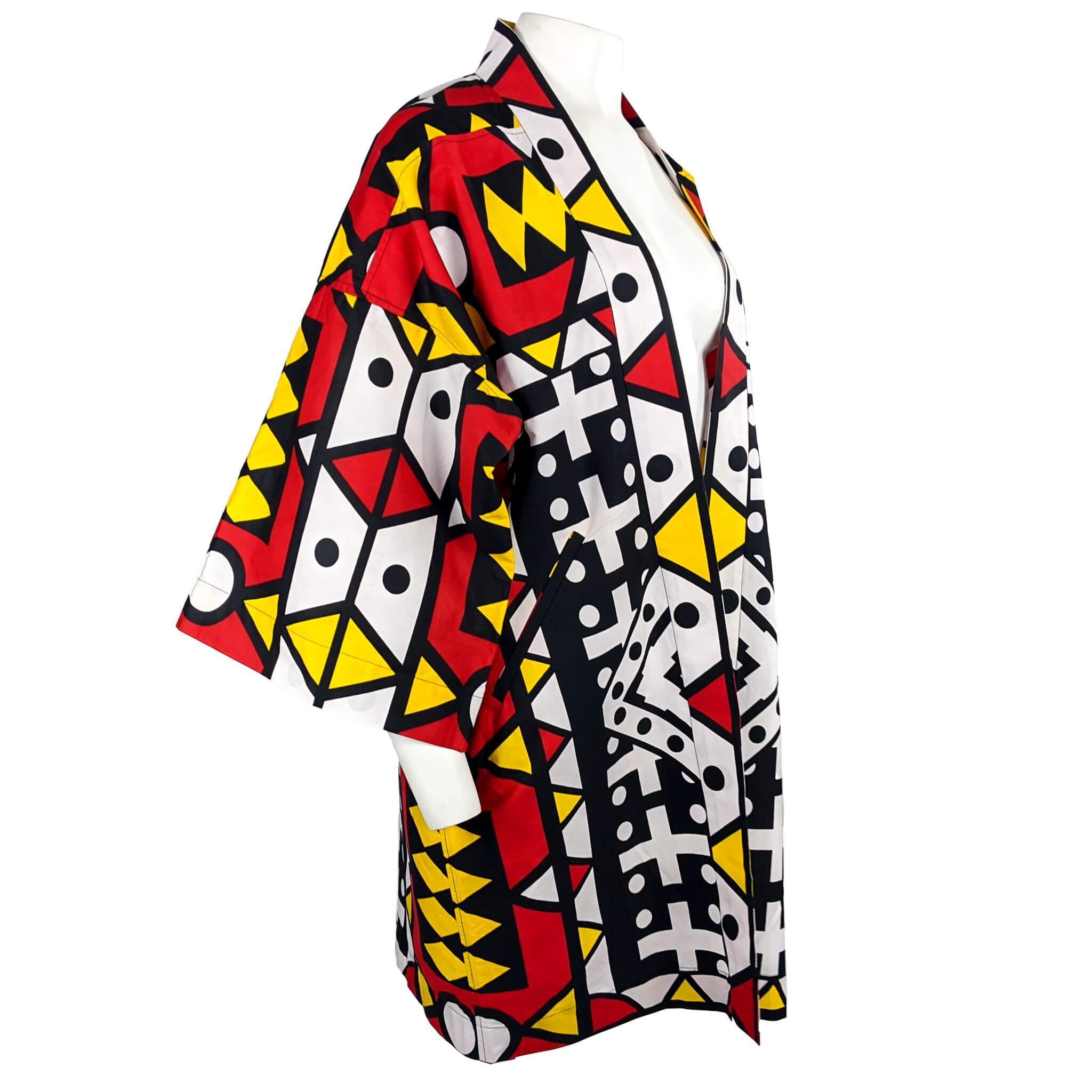 Zulu Kimono Print