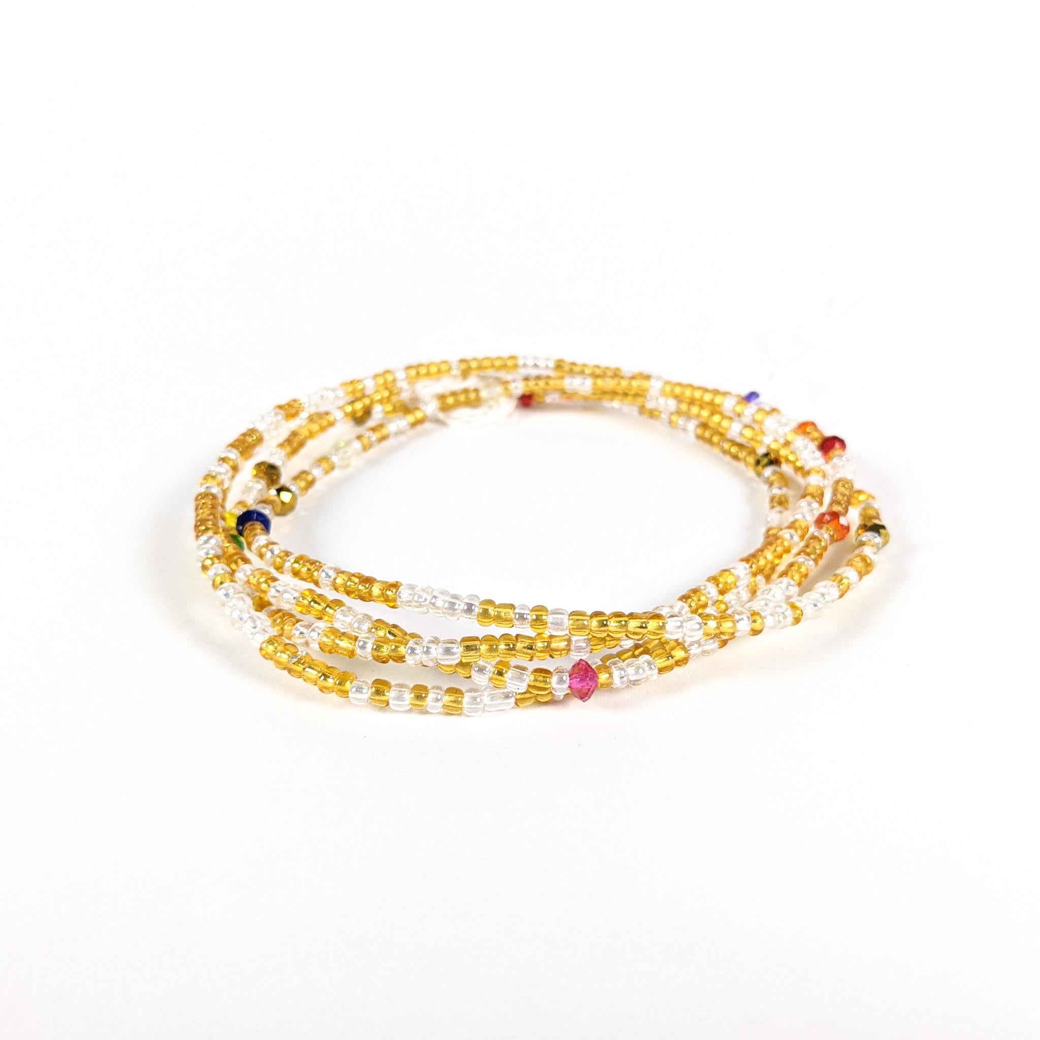 Gold String Tie Waist Beads