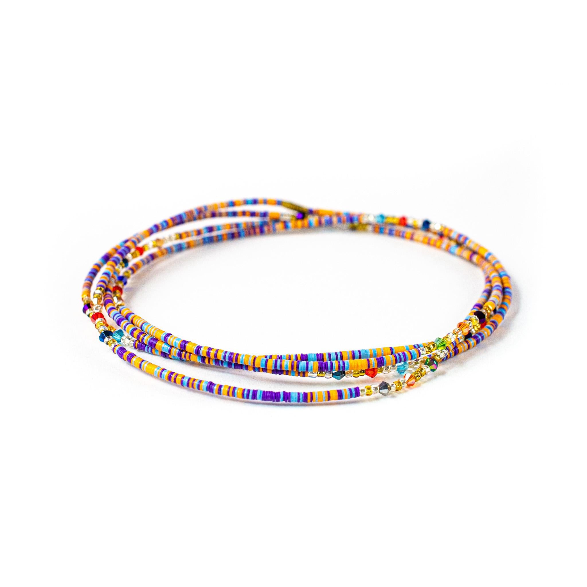 Multicolored Clasp Waist Beads