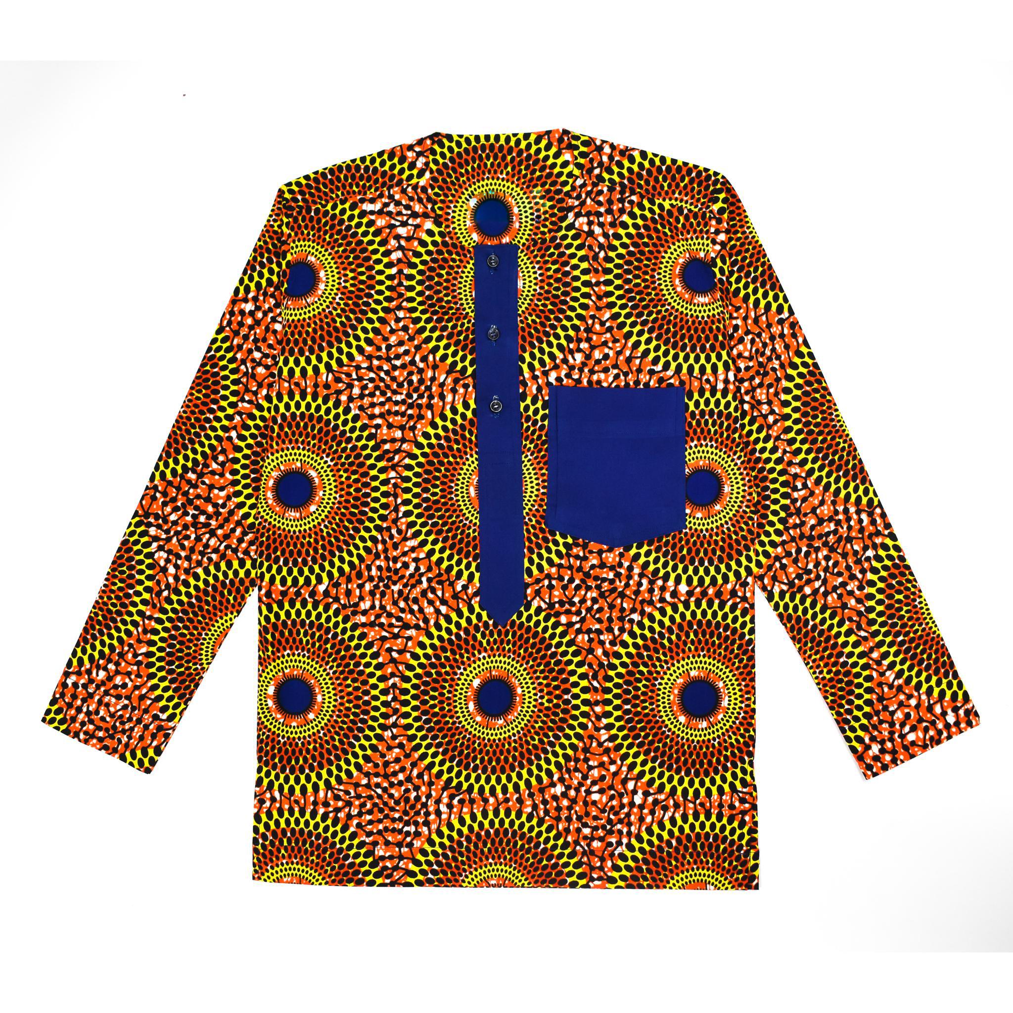 Ankara Long Sleeve Top