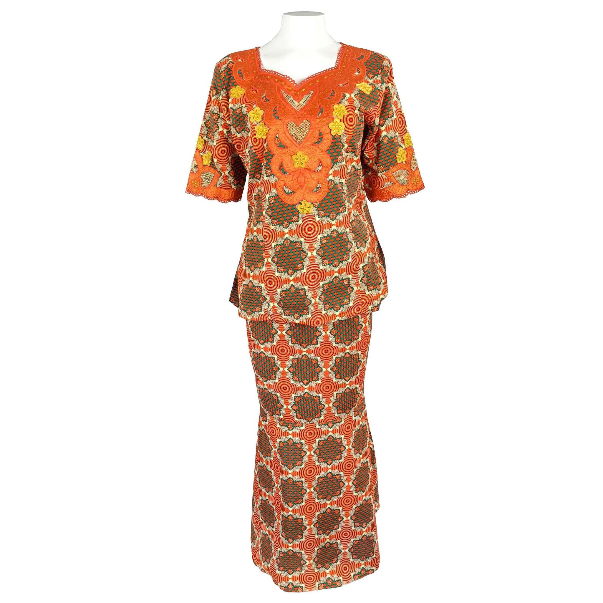 Women's Embroidery 2pc Set