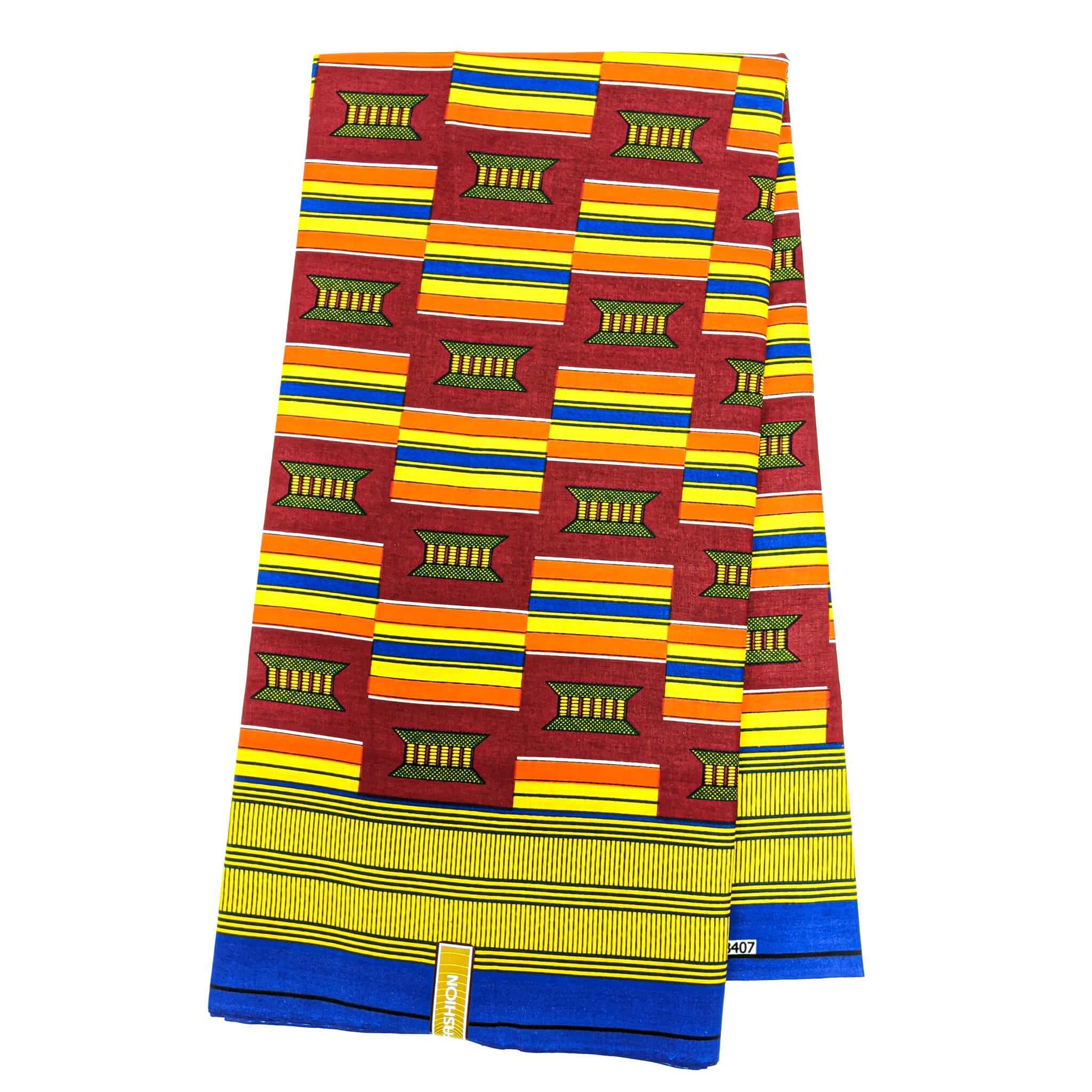 Kente Wax Print Fabric