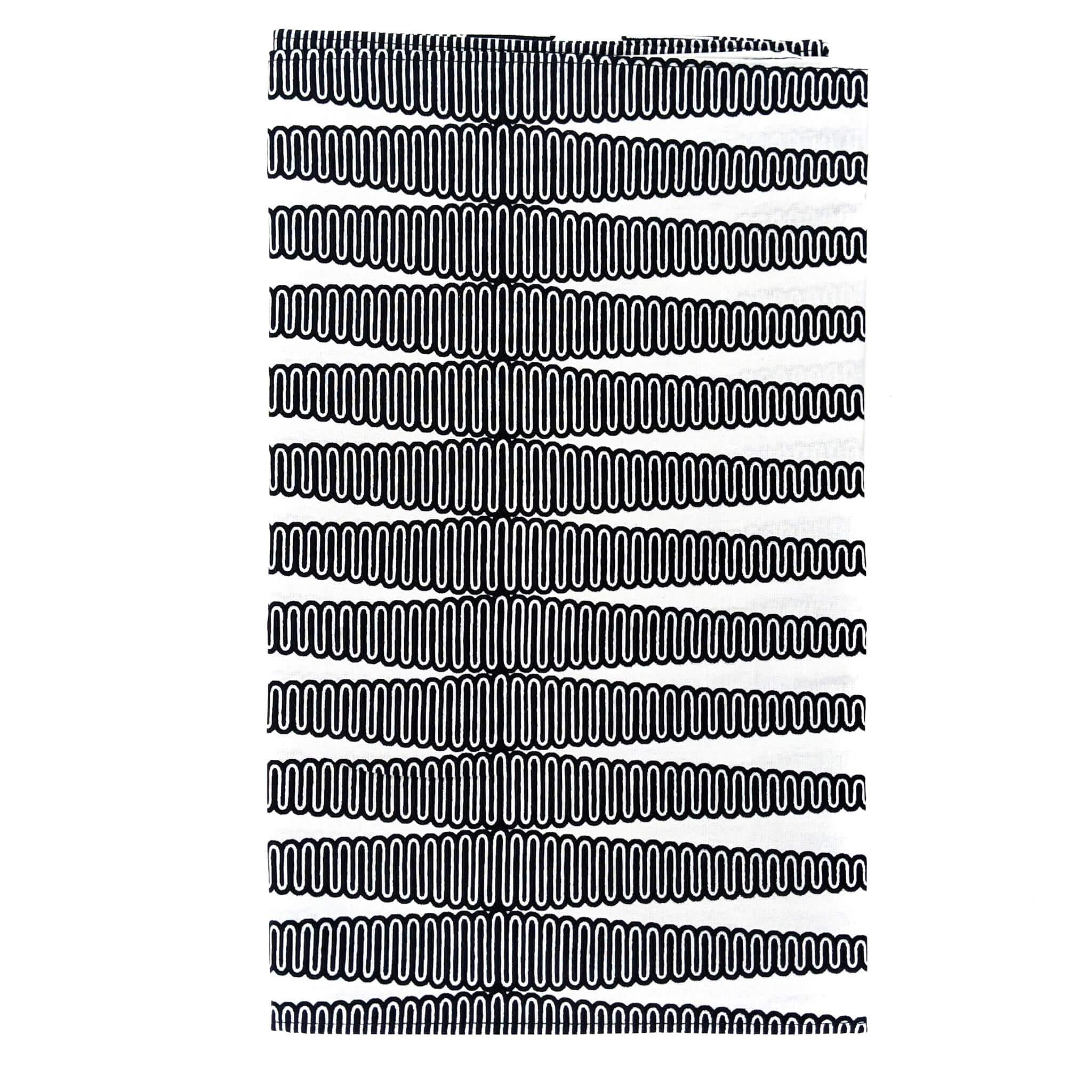 Handmade Ankara Face Mask with Head Scarf & Disposal Filters