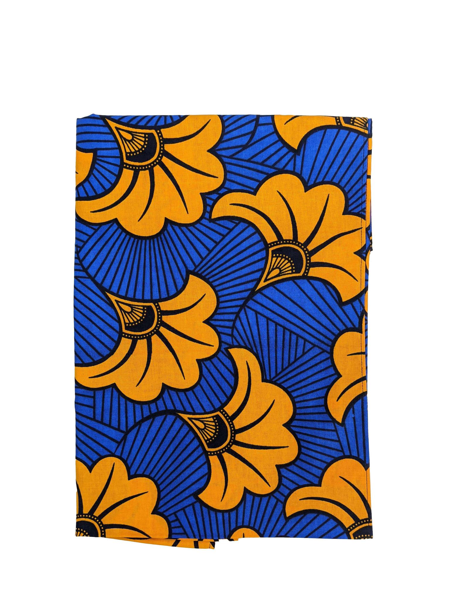 Ankara Face Mask with Head Scarf and PM 2.5 Face Cover Disposal Filters