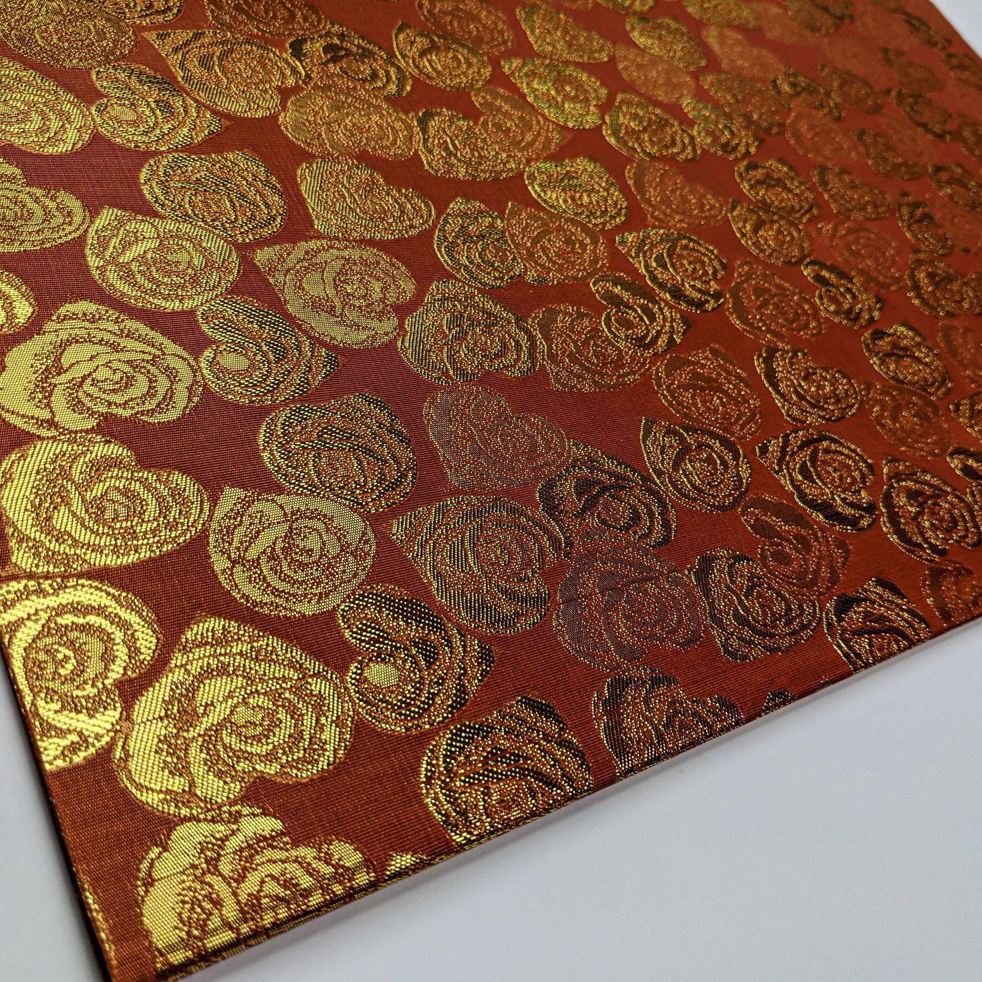 Orange & Gold 2pc Sego Gele