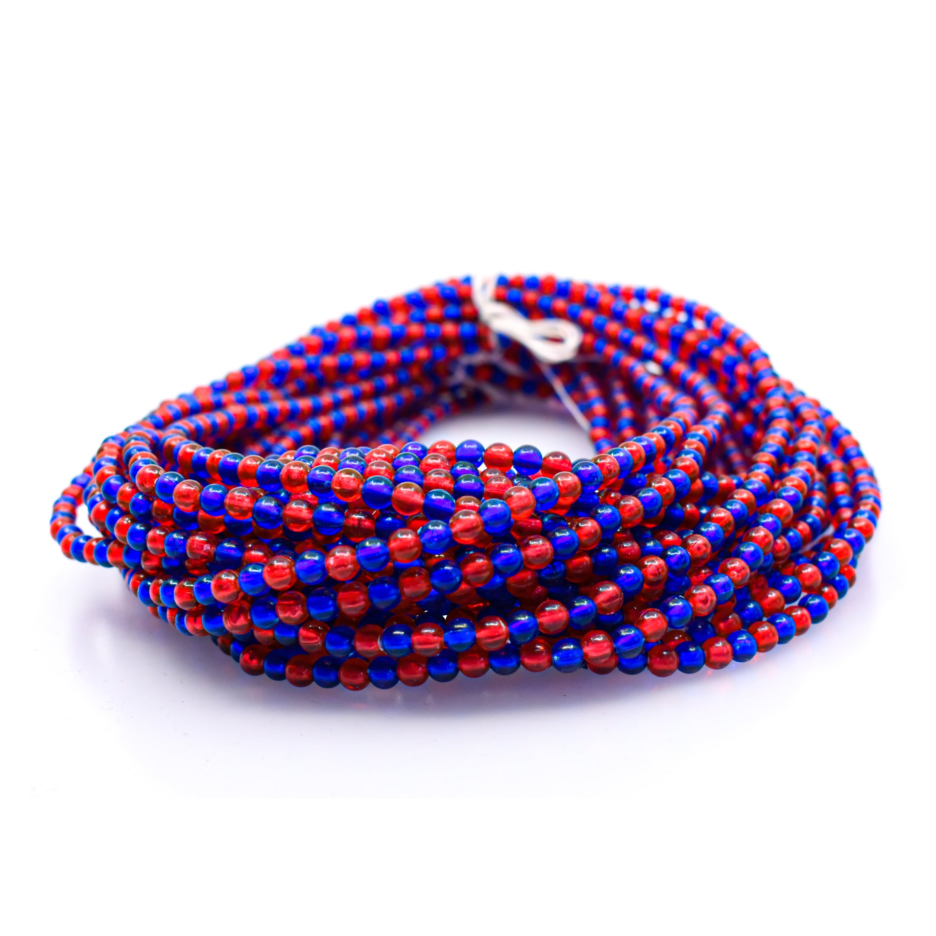 Multi-Colored African Waist Beads