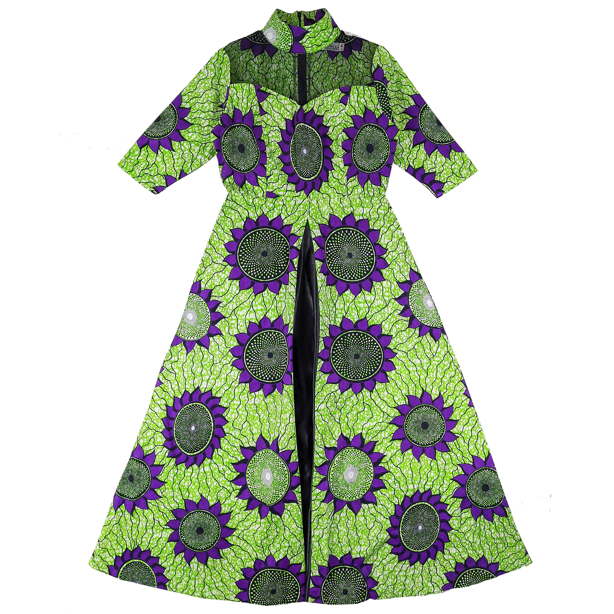 African Wax Tunic Dress