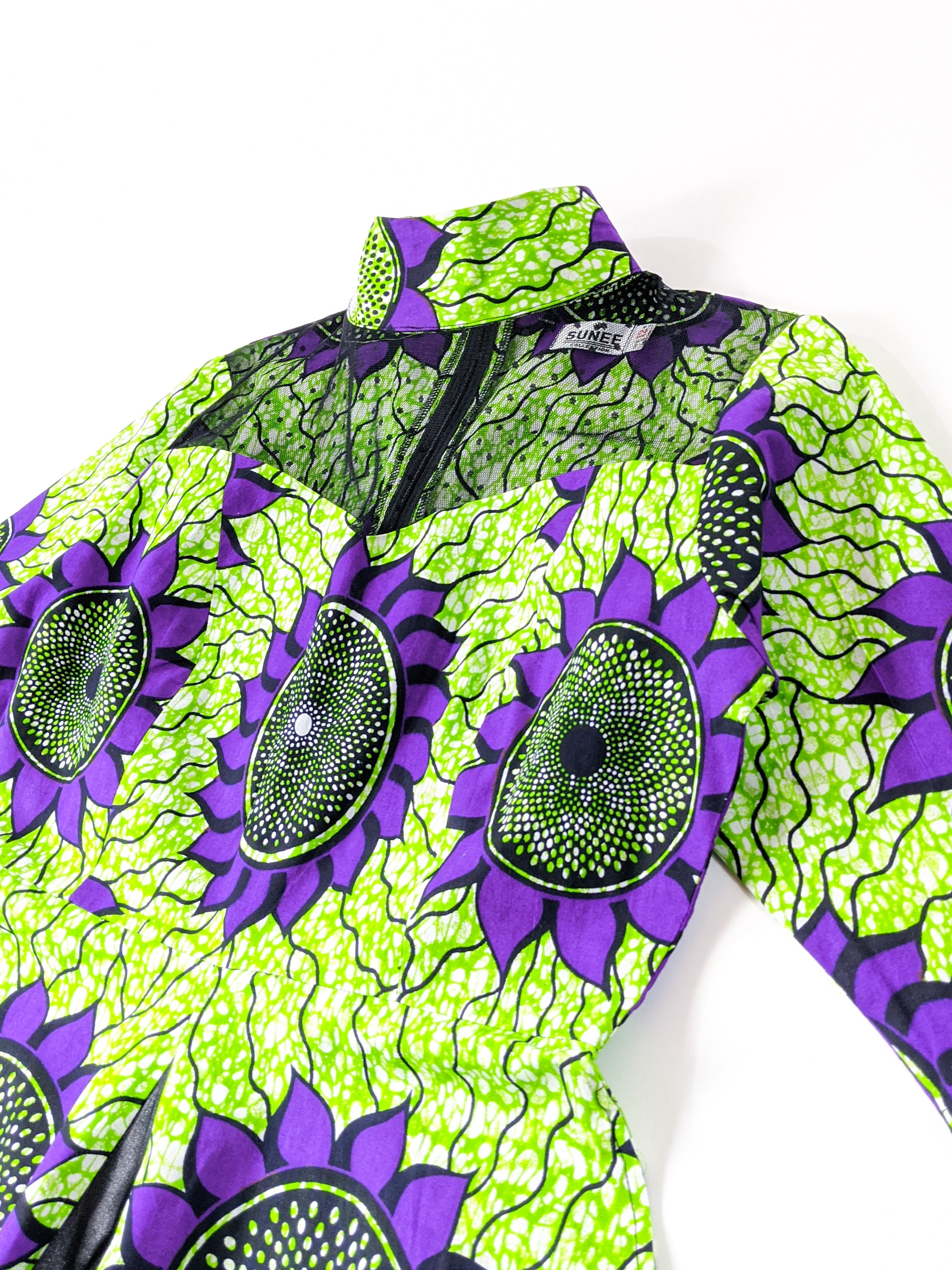 African Wax Tunic Dress