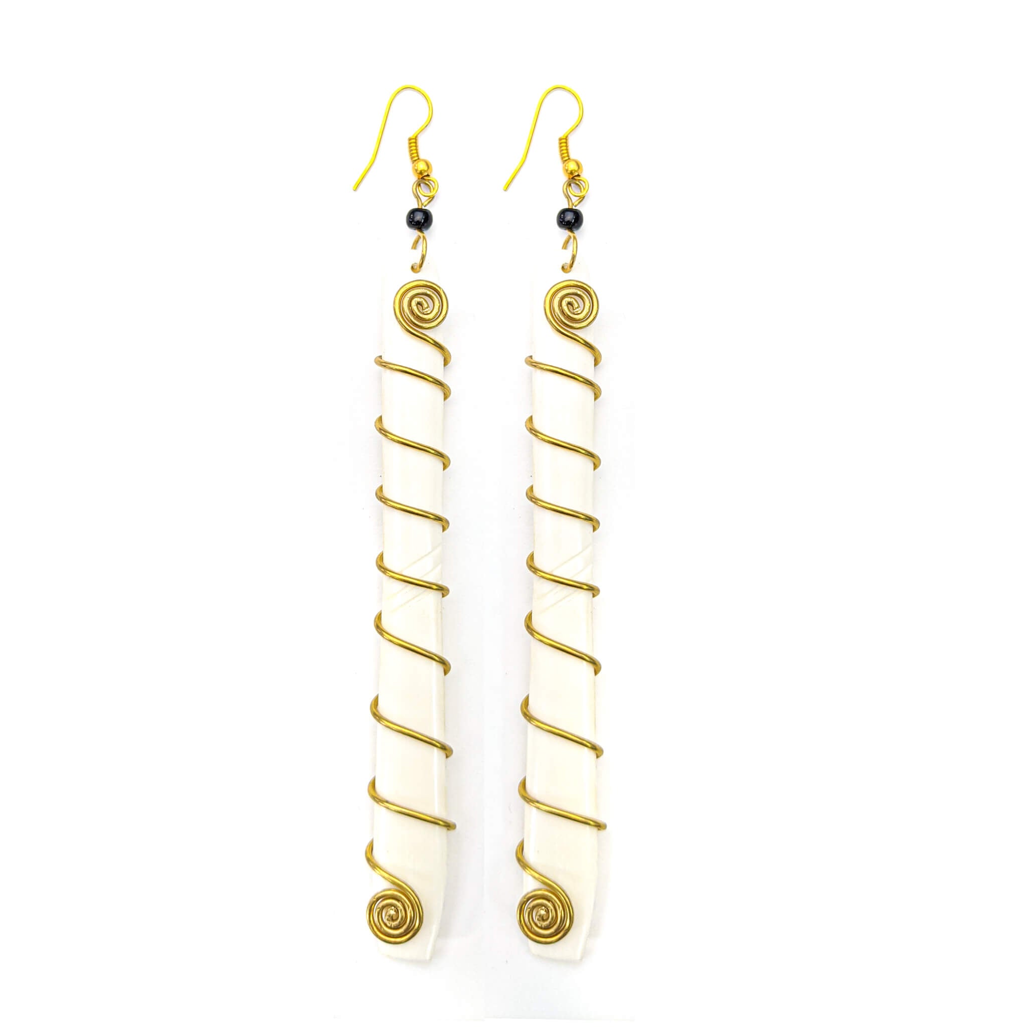 Long Bone Drop Earing
