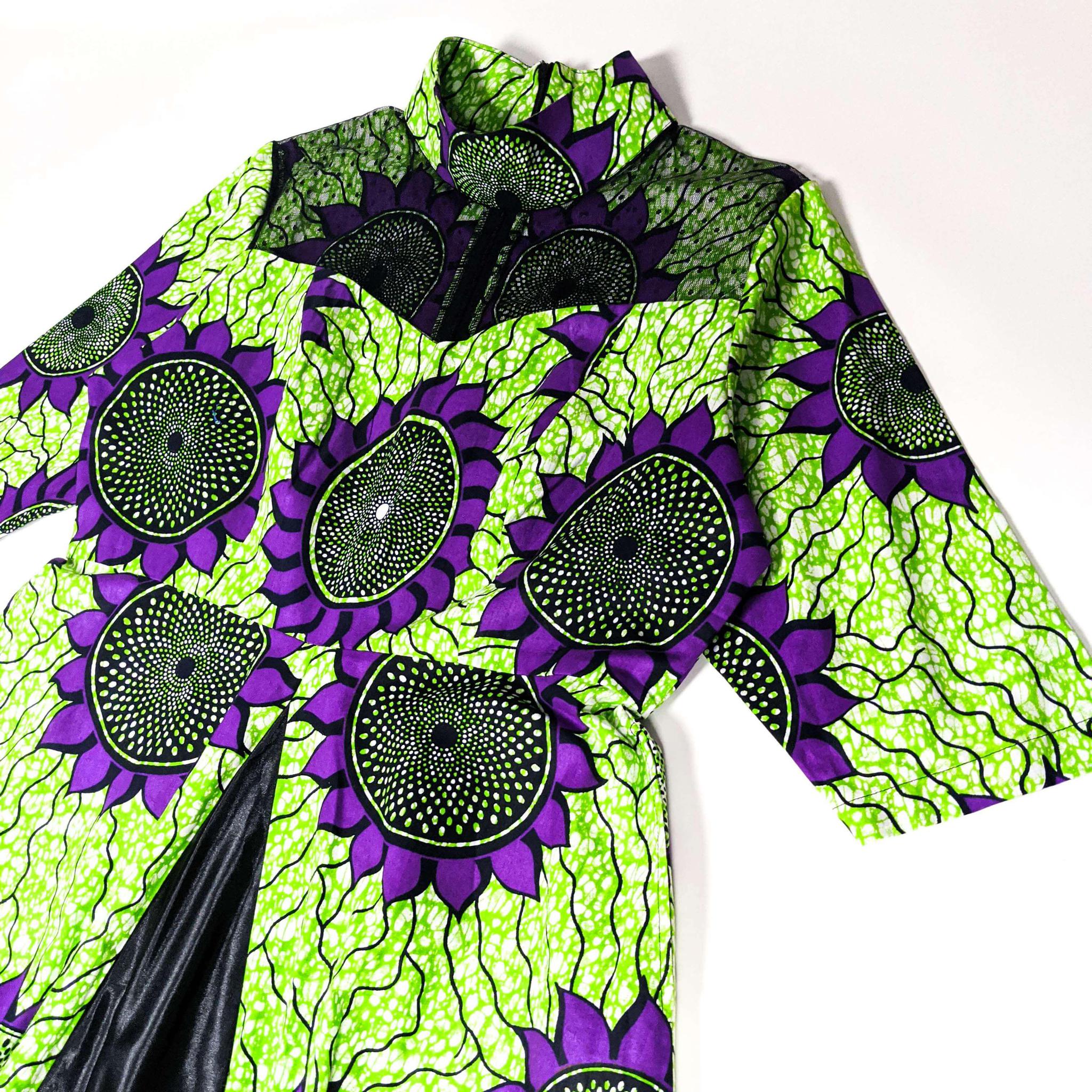 African Wax Tunic Dress