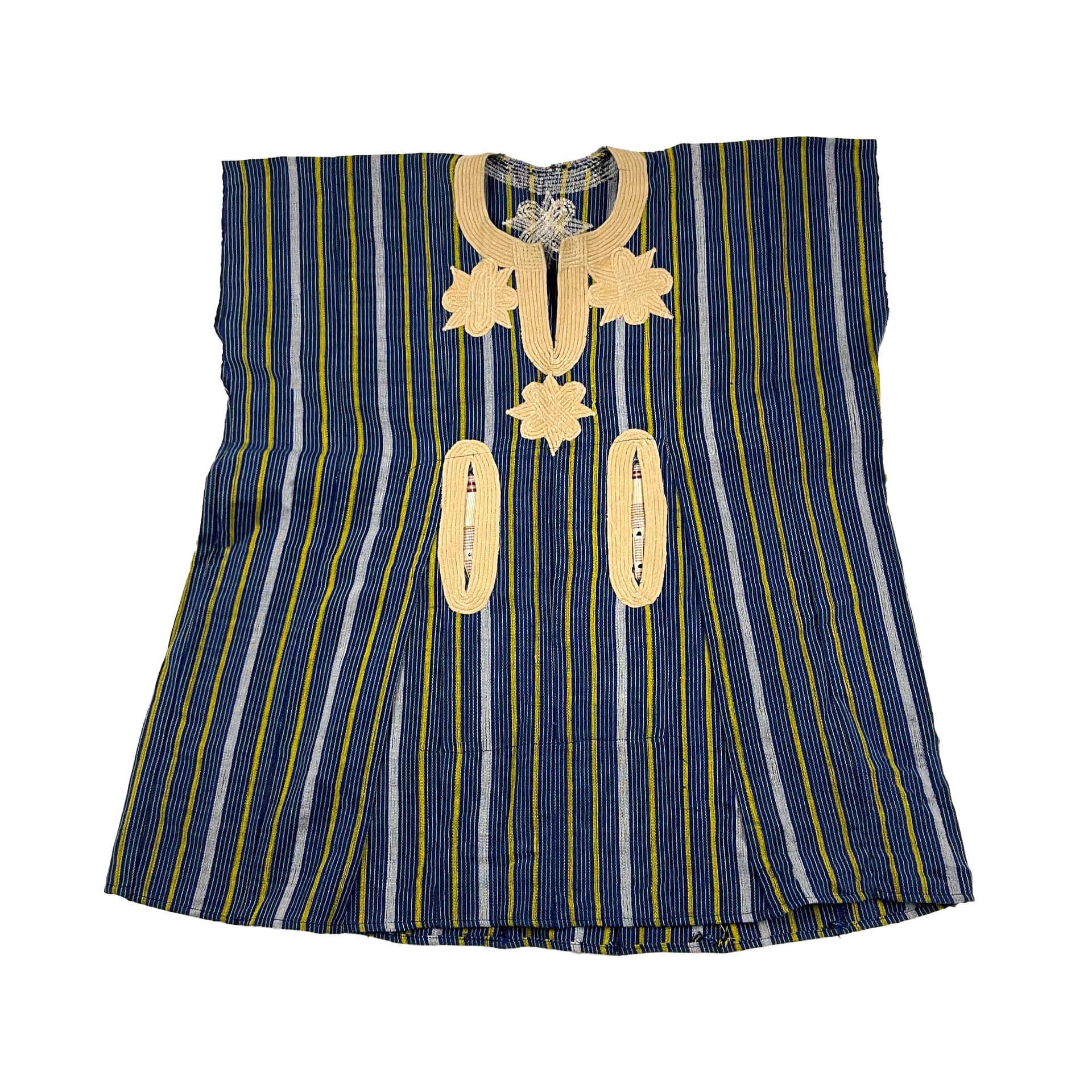 Men's Blue Traditional Dashiki Set
