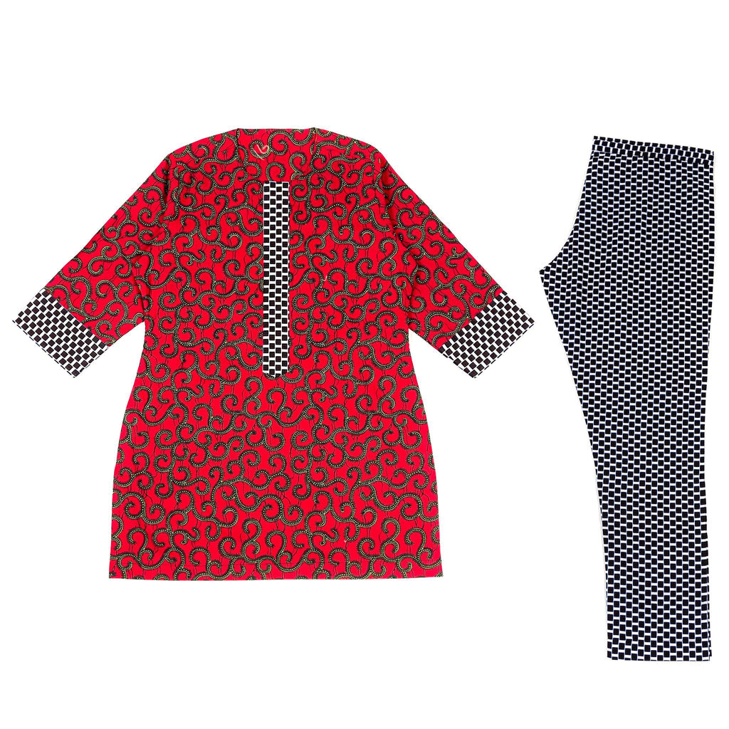 2 piece african outfit Clearance