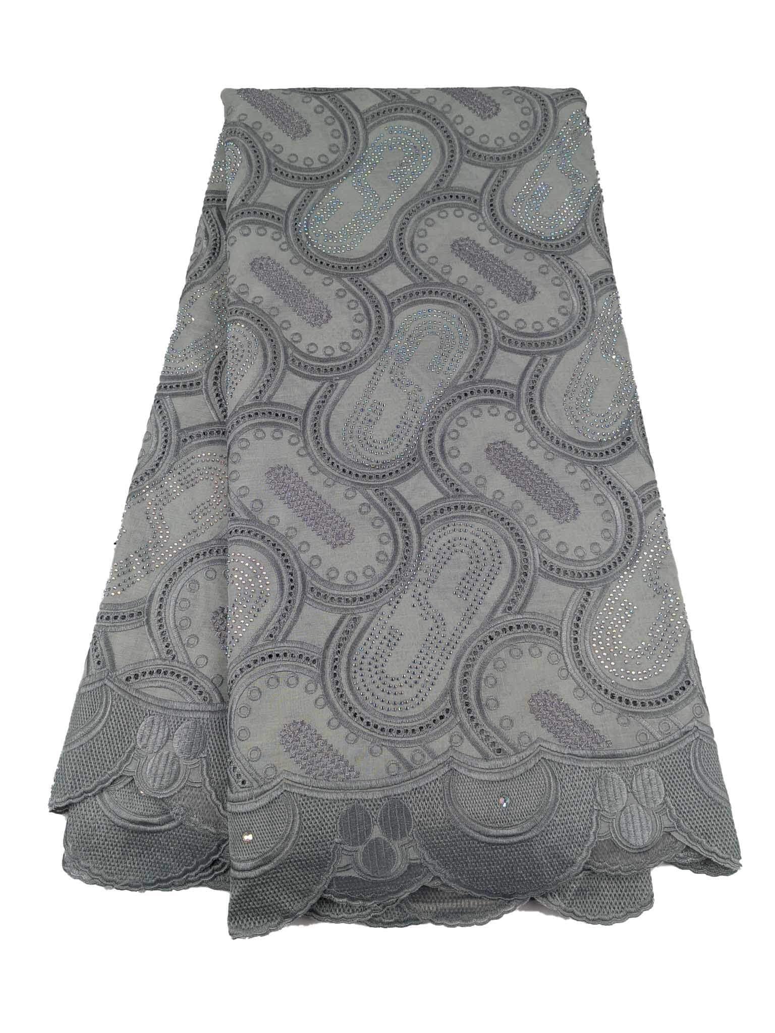 Grey Cotton Lace
