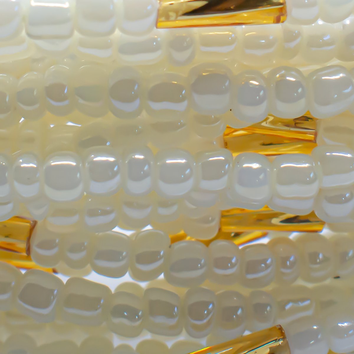 Cream African Waist Beads - AFRIKAN ATTIRE - african_clothing - - african_attireAFRIKAN ATTIRE - african_fashion