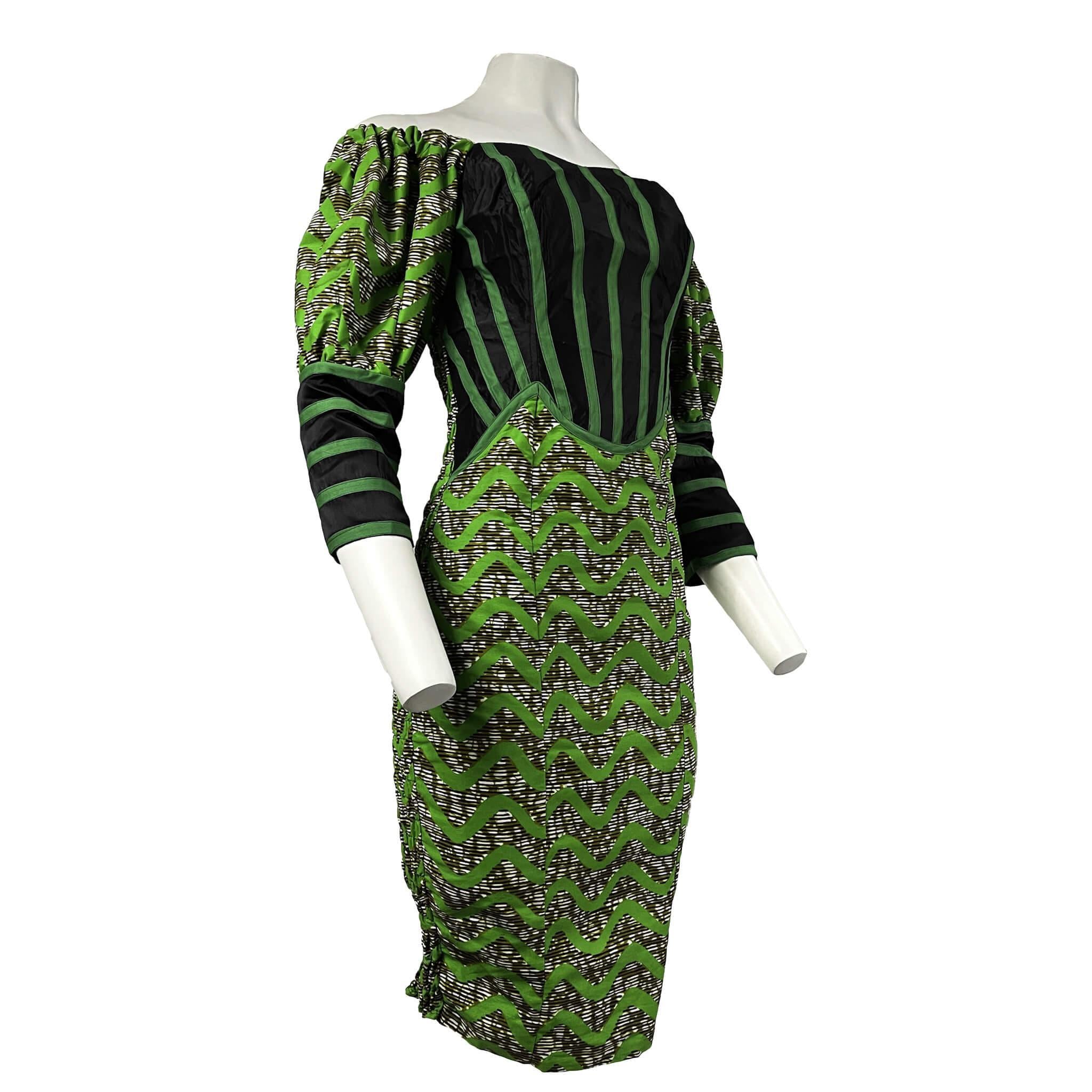 Green Corset Dress - 2XL Green Corset Dress - 2XL