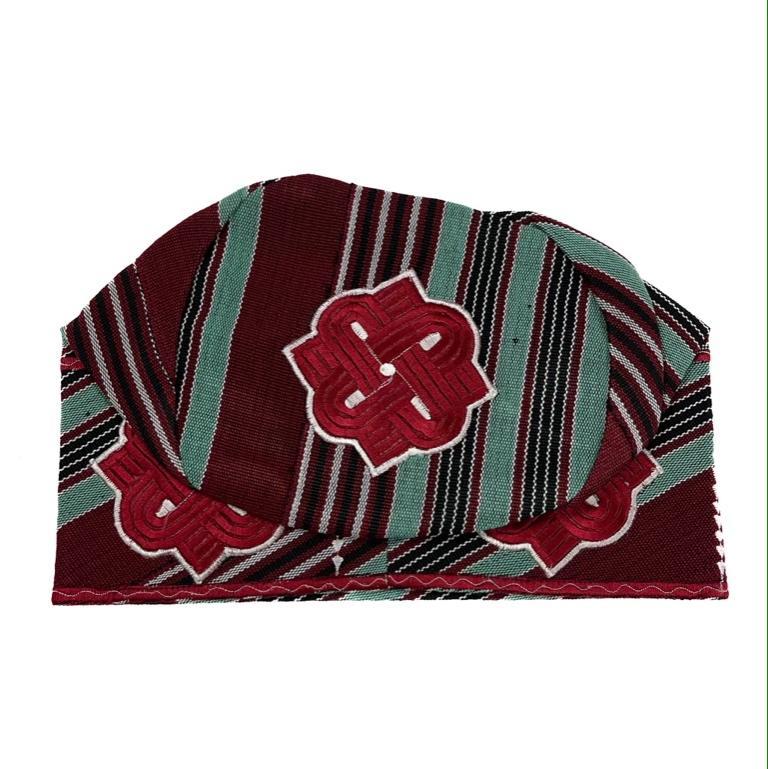 Mallam Burgundy Dashiki Set