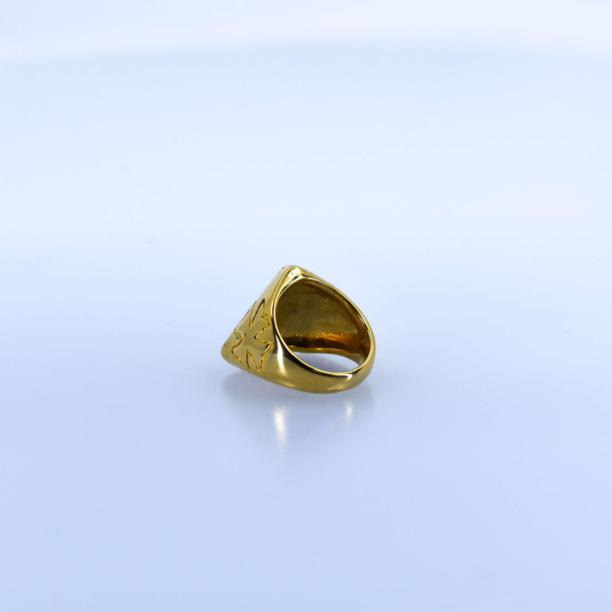 Men’s Eye of Providence Pyramid Ring