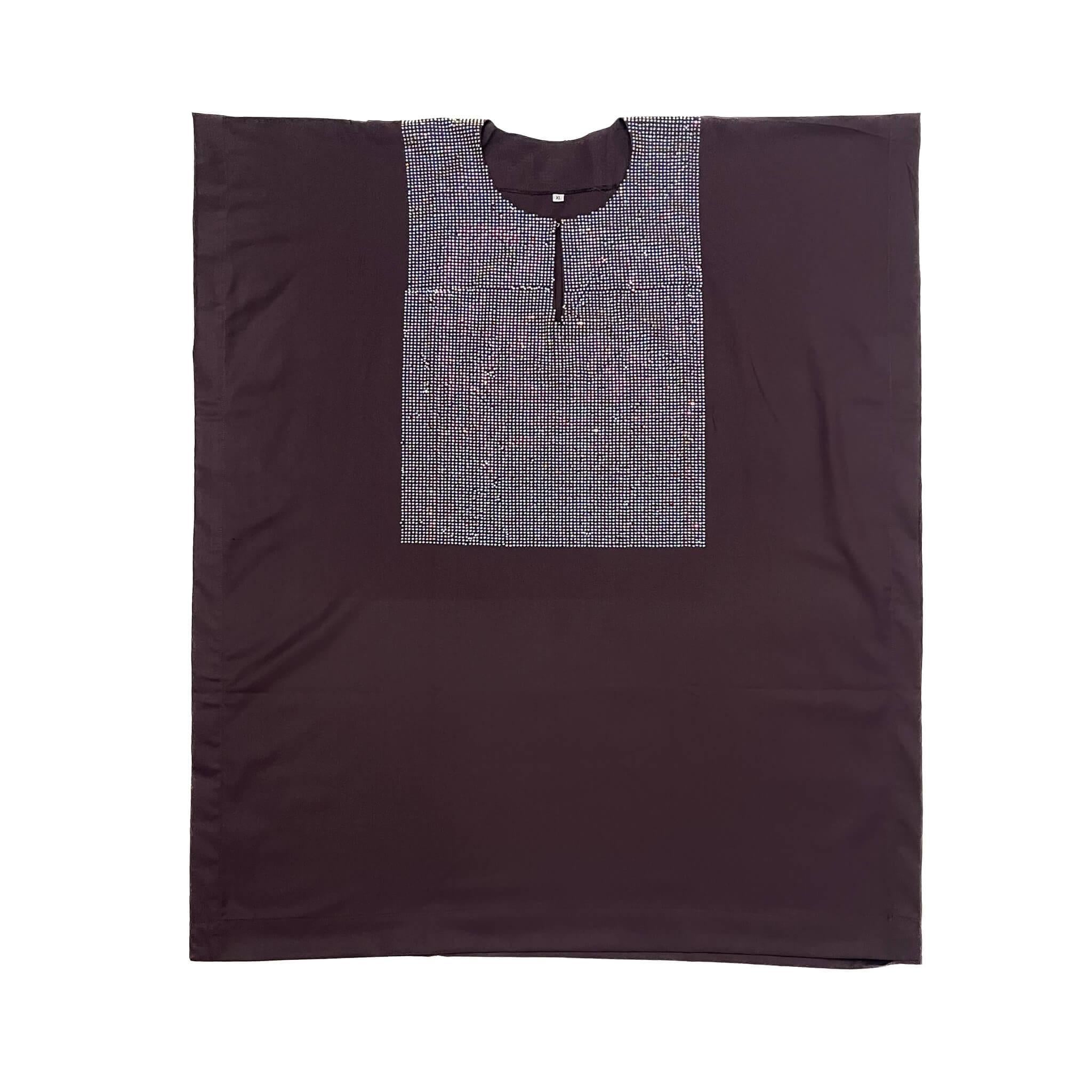 Men Double Breasted Stoned Suit 3pcs