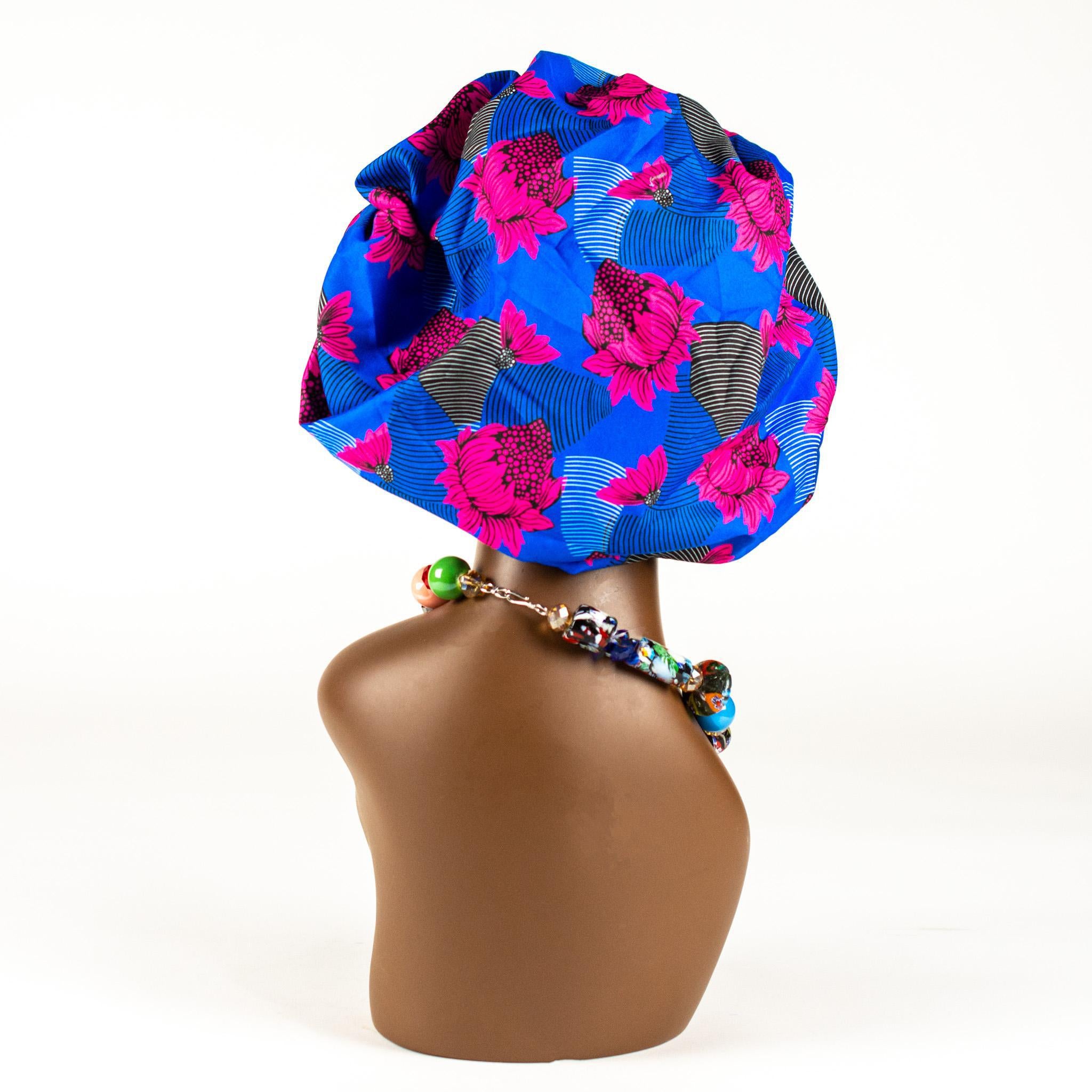 Silk Lined Ankara Bonnets