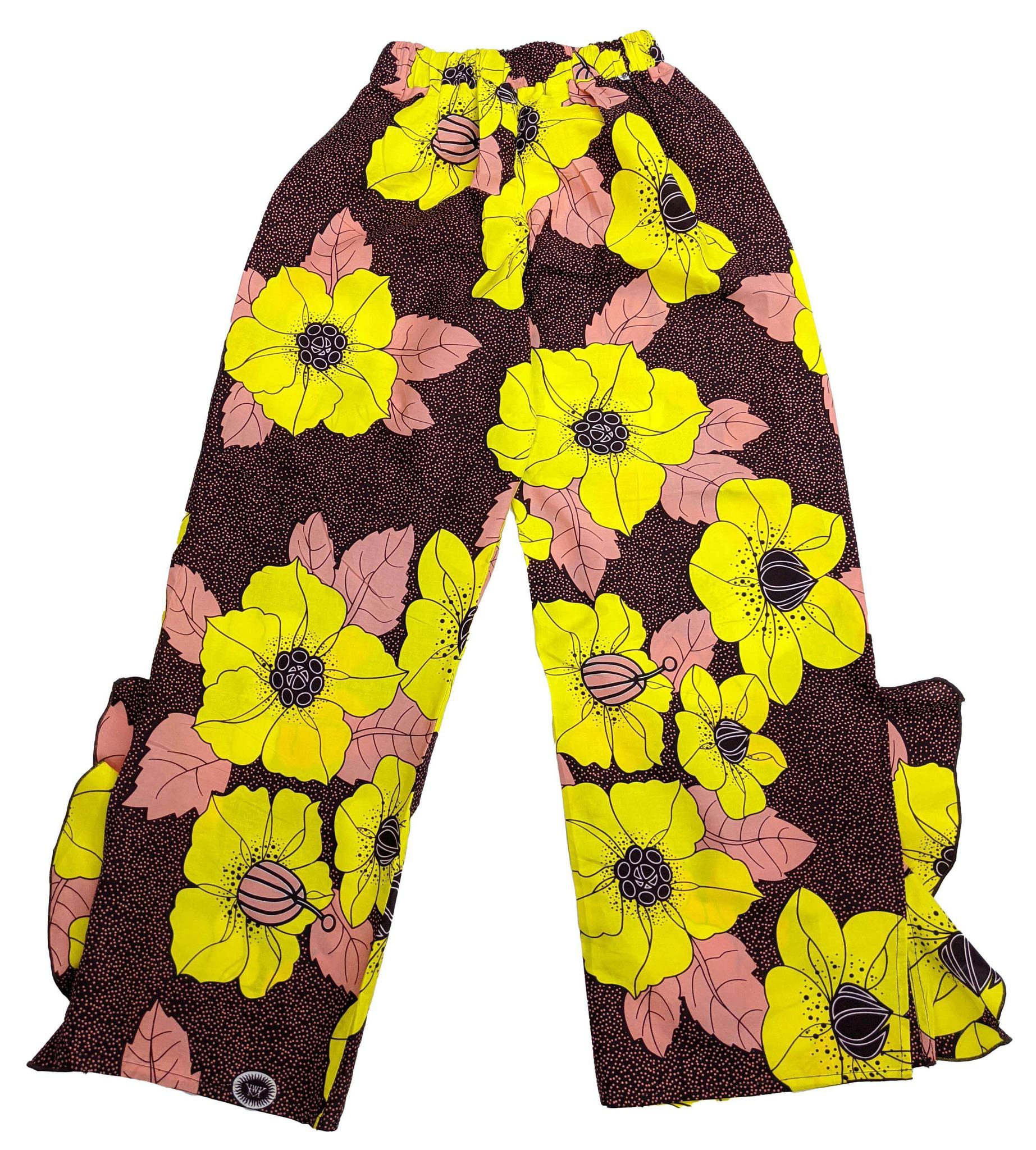 Pink, Black & Yellow Pant