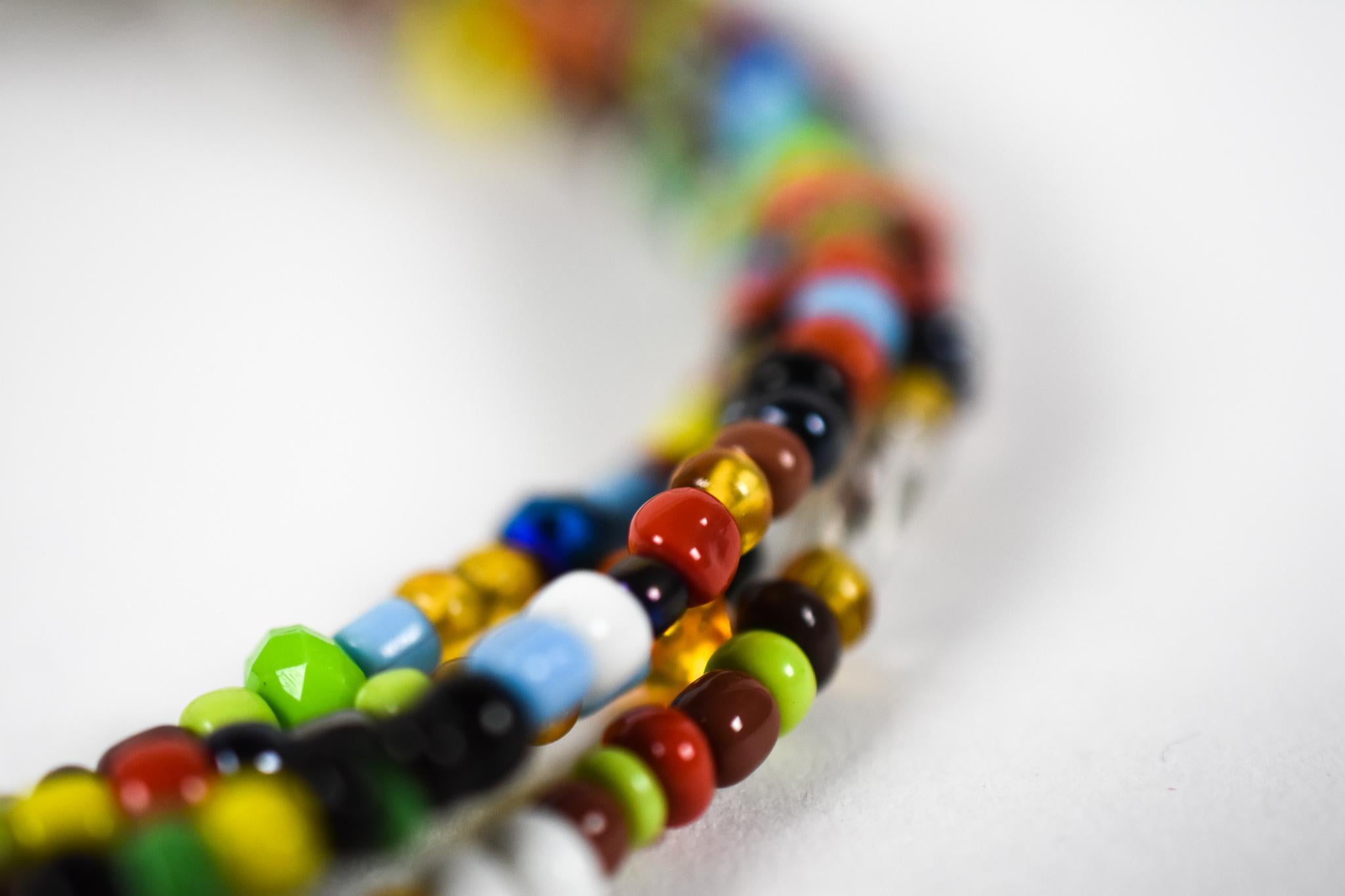 Multicolored String Tie Waist Beads