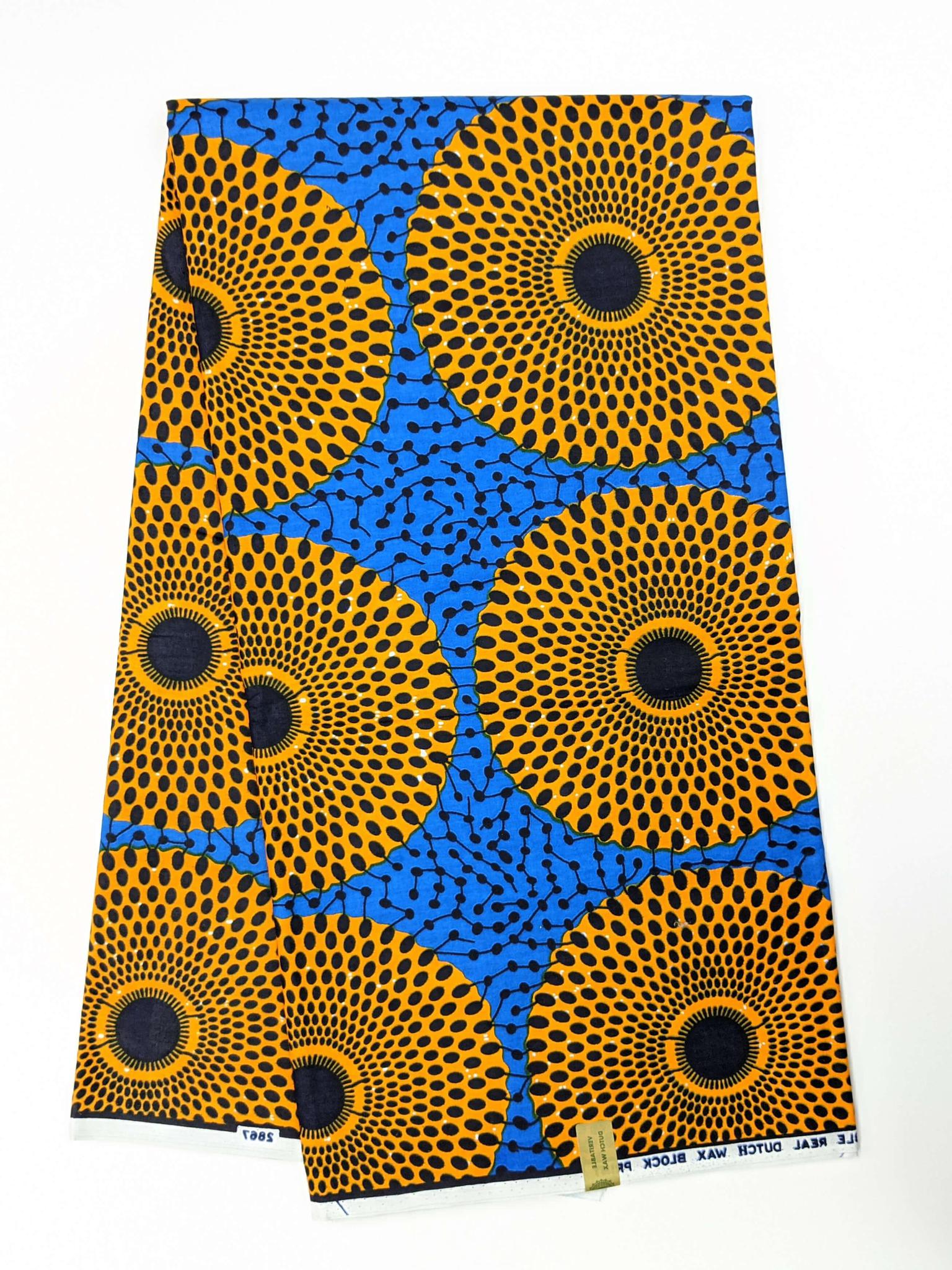 African Print Veritable Dutch Wax F54
