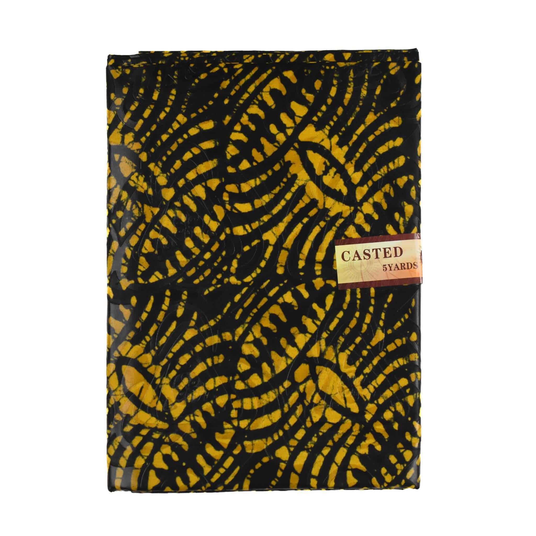 Yellow Adire Fabric